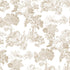Toile Garden Wallpaper in Beige color - pattern number 8340 - by Galerie in the Blooming Garden collection