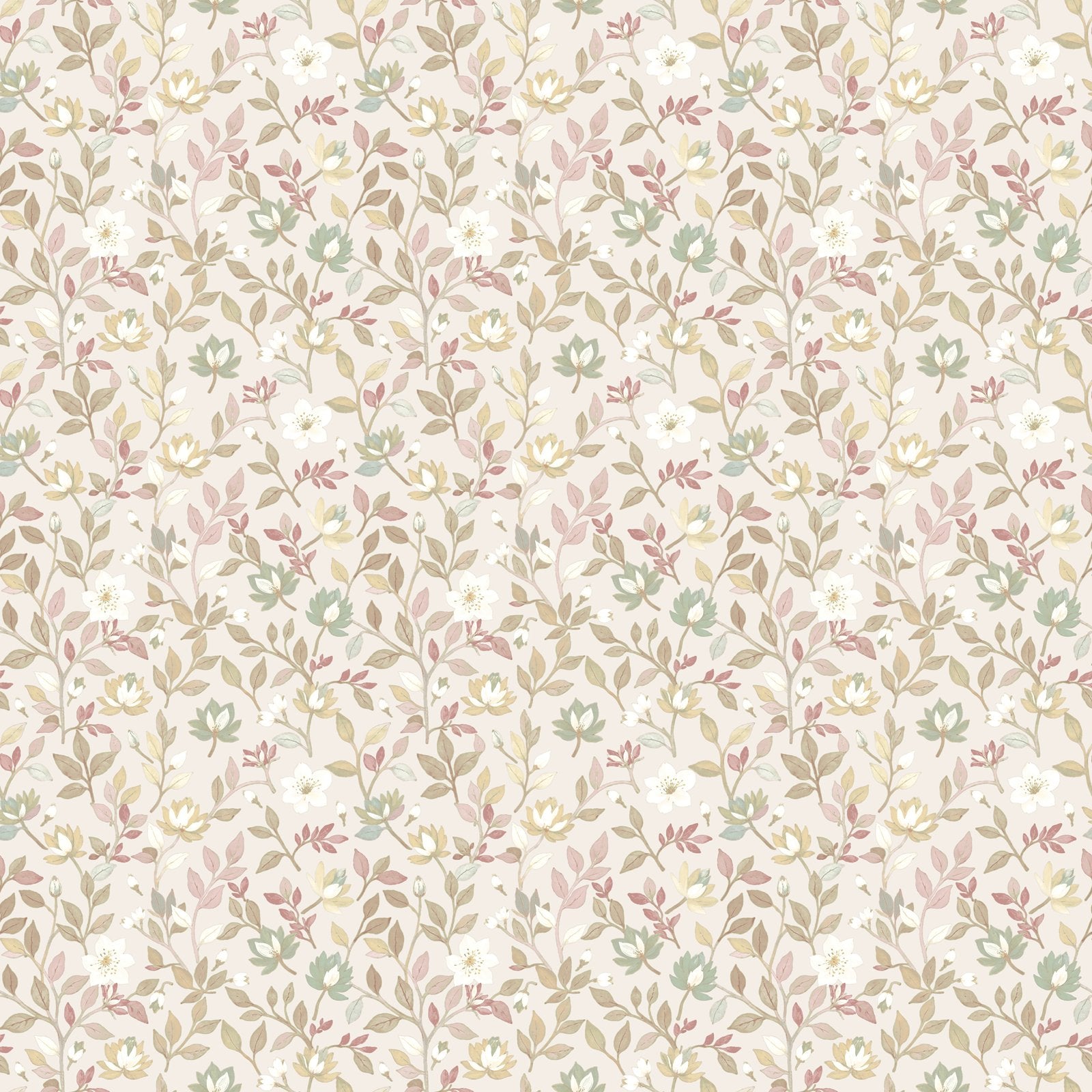 Tino Garden Wallpaper in Pink color - pattern number 8351 - by Galerie in the Blooming Garden collection
