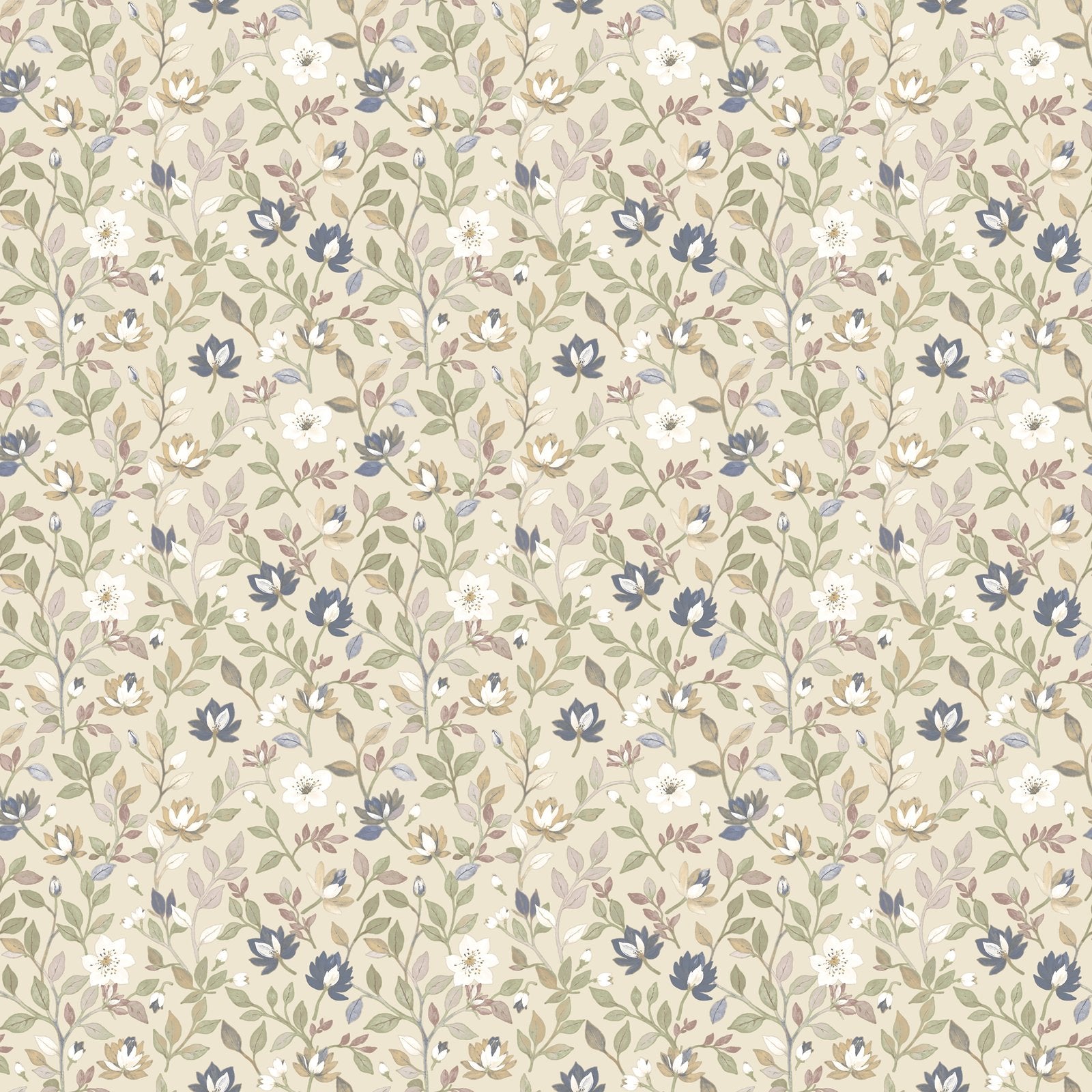 Tino Garden Wallpaper in Beige color - pattern number 8353 - by Galerie in the Blooming Garden collection