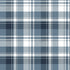 Tartan Garden Wallpaper in Blue color - pattern number 8387 - by Galerie in the Blooming Garden collection