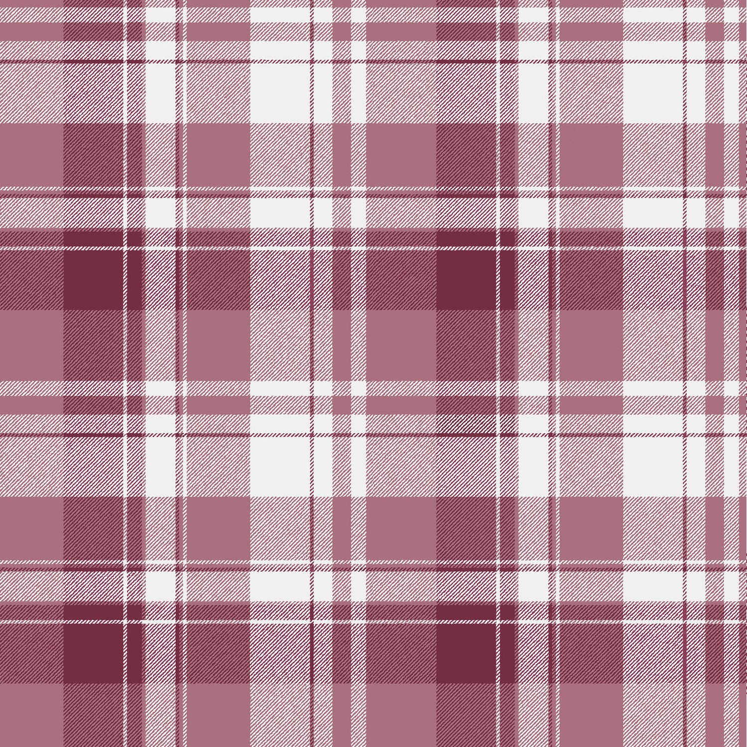 Tartan Garden Wallpaper in Red color - pattern number 8389 - by Galerie in the Blooming Garden collection