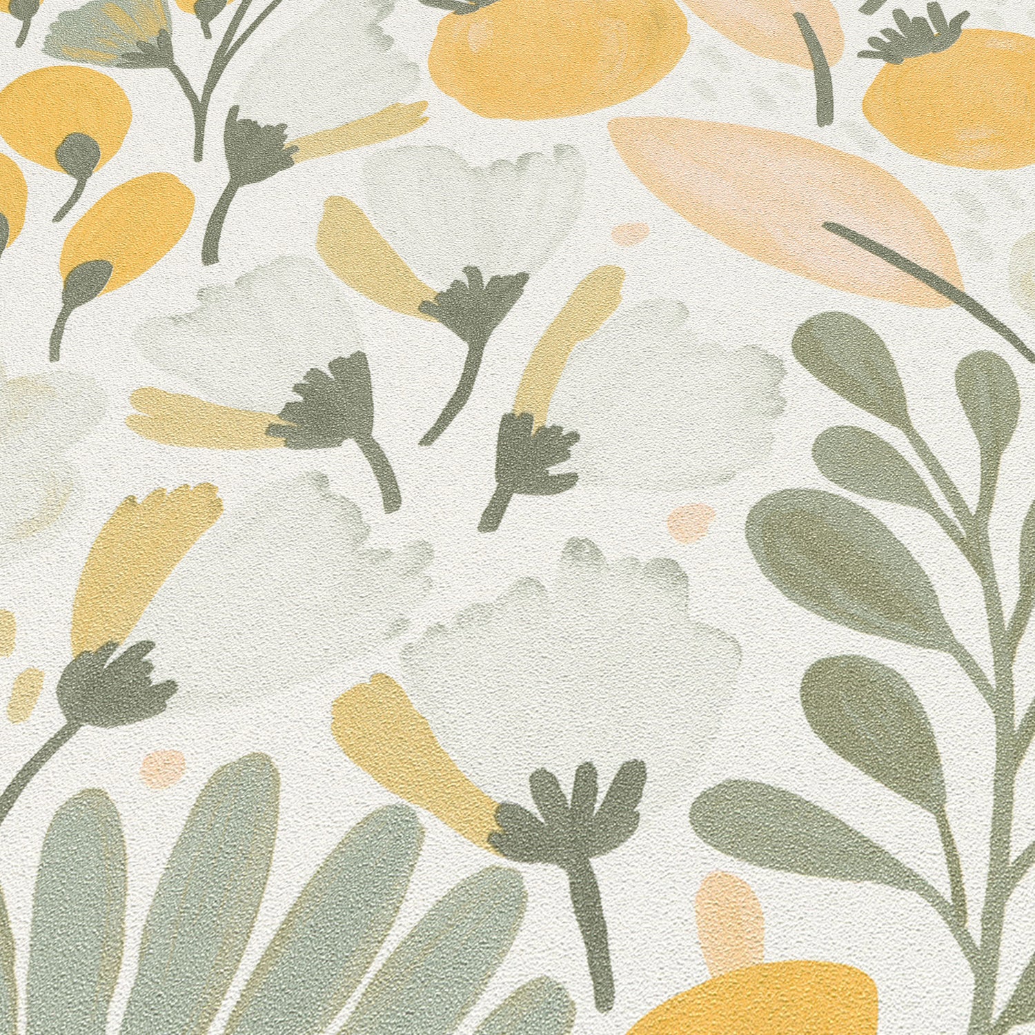 Poetic Garden Wallpaper in green color - pattern number 8411-VRTR-AB2 - by Veer Decor in the Veer Decor 2025 Collection collection