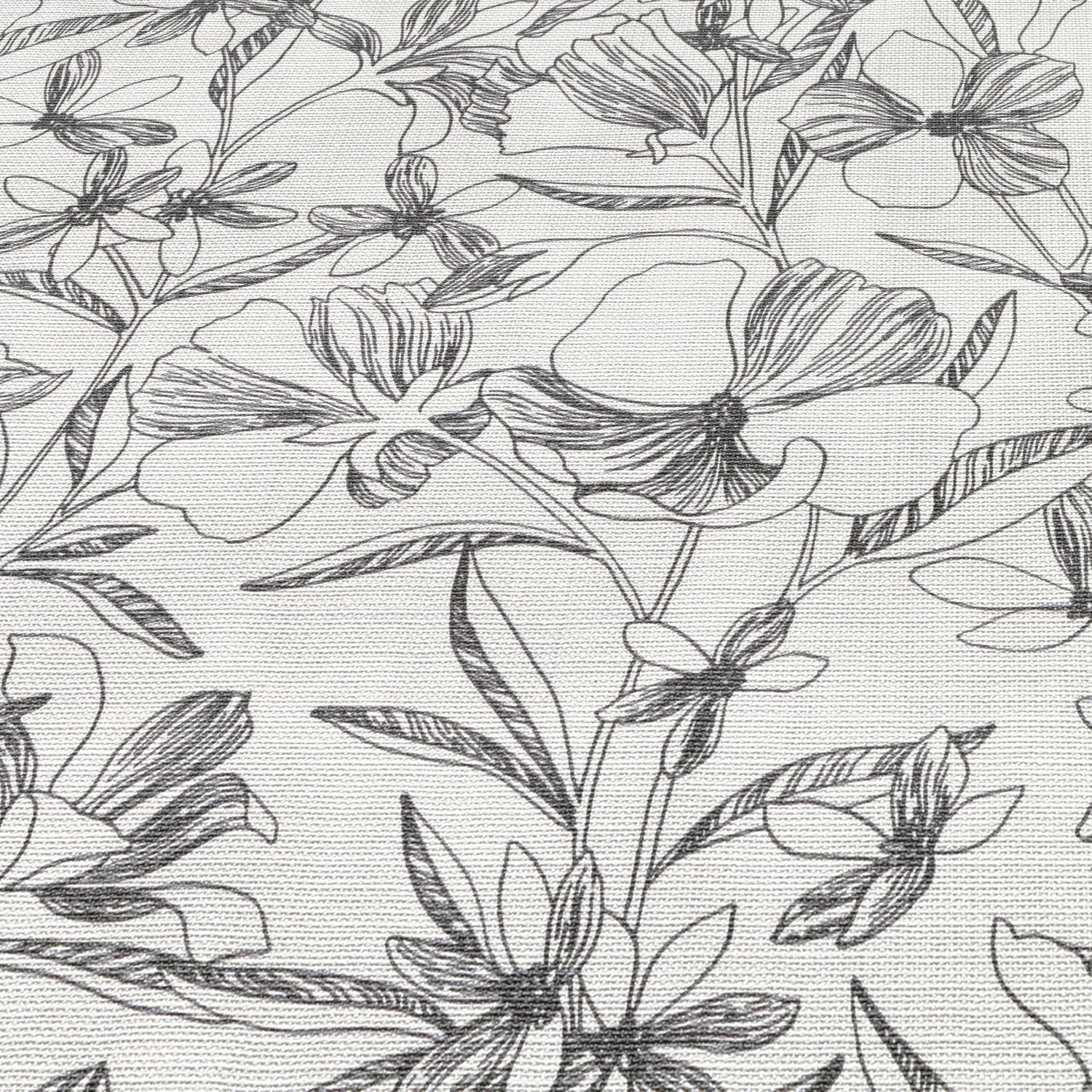 Floral Breeze Wallpaper in black color - pattern number 8411-VRTR-AC4 - by Veer Decor in the Veer Decor 2025 Collection collection