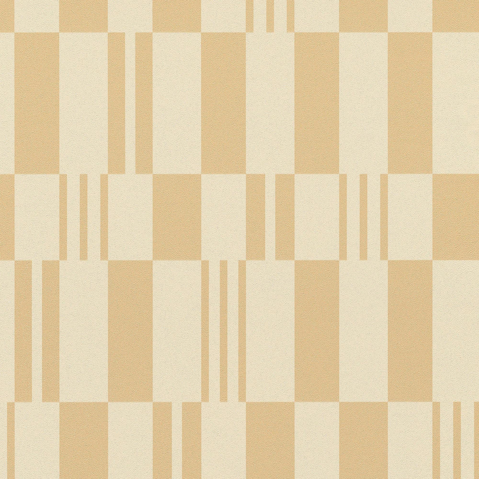 Sun Geo Stripe Wallpaper in orange color - pattern number 8411-VRTR-AD2 - by Veer Decor in the Veer Decor 2025 Collection collection