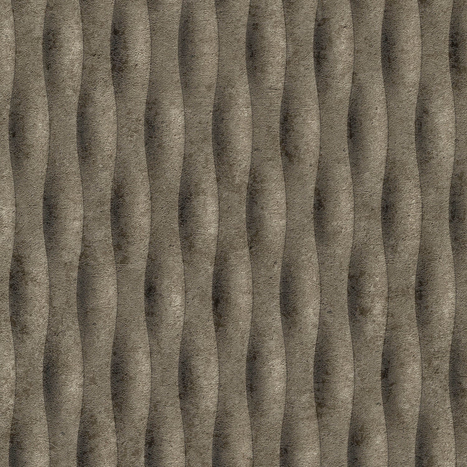 Concrete Illusion Wallpaper in brown color - pattern number 8413-VRFW-AB2 - by Veer Decor in the Veer Decor 2025 Collection collection