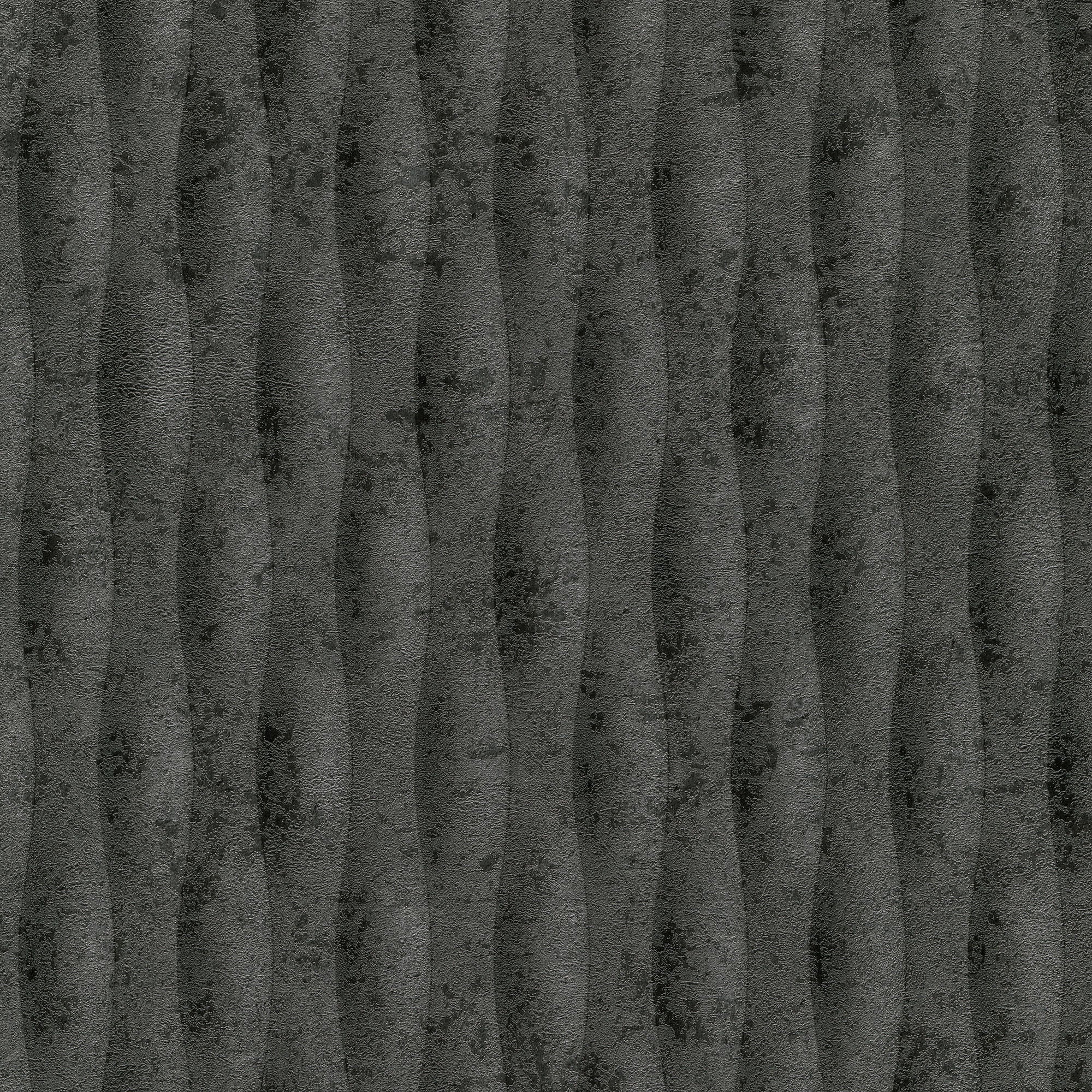 Concrete Illusion Wallpaper in black color - pattern number 8413-VRFW-AB3 - by Veer Decor in the Veer Decor 2025 Collection collection