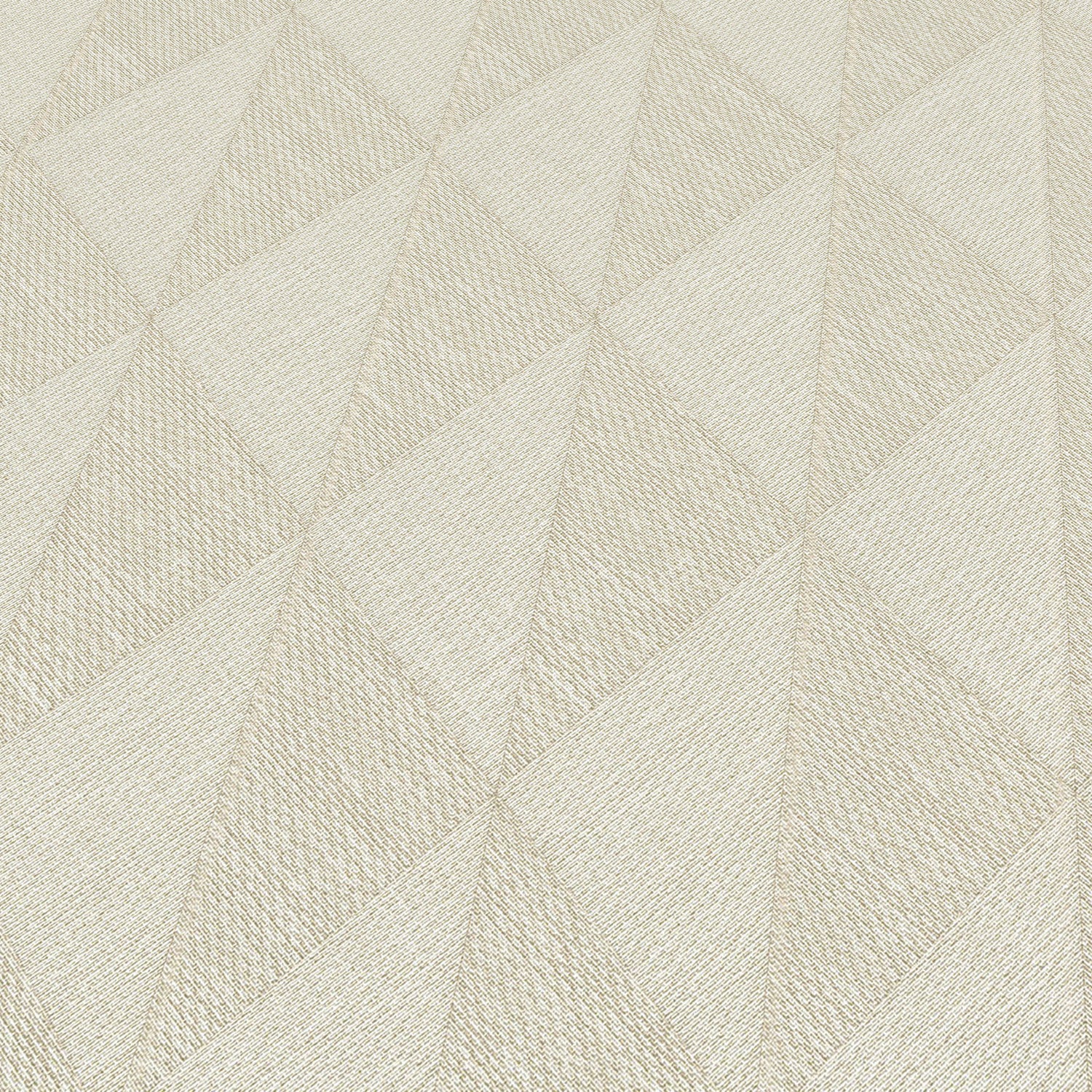 Woven Diamond Whisper Wallpaper in beige color - pattern number 8413-VRFW-AC1 - by Veer Decor in the Veer Decor 2025 Collection collection