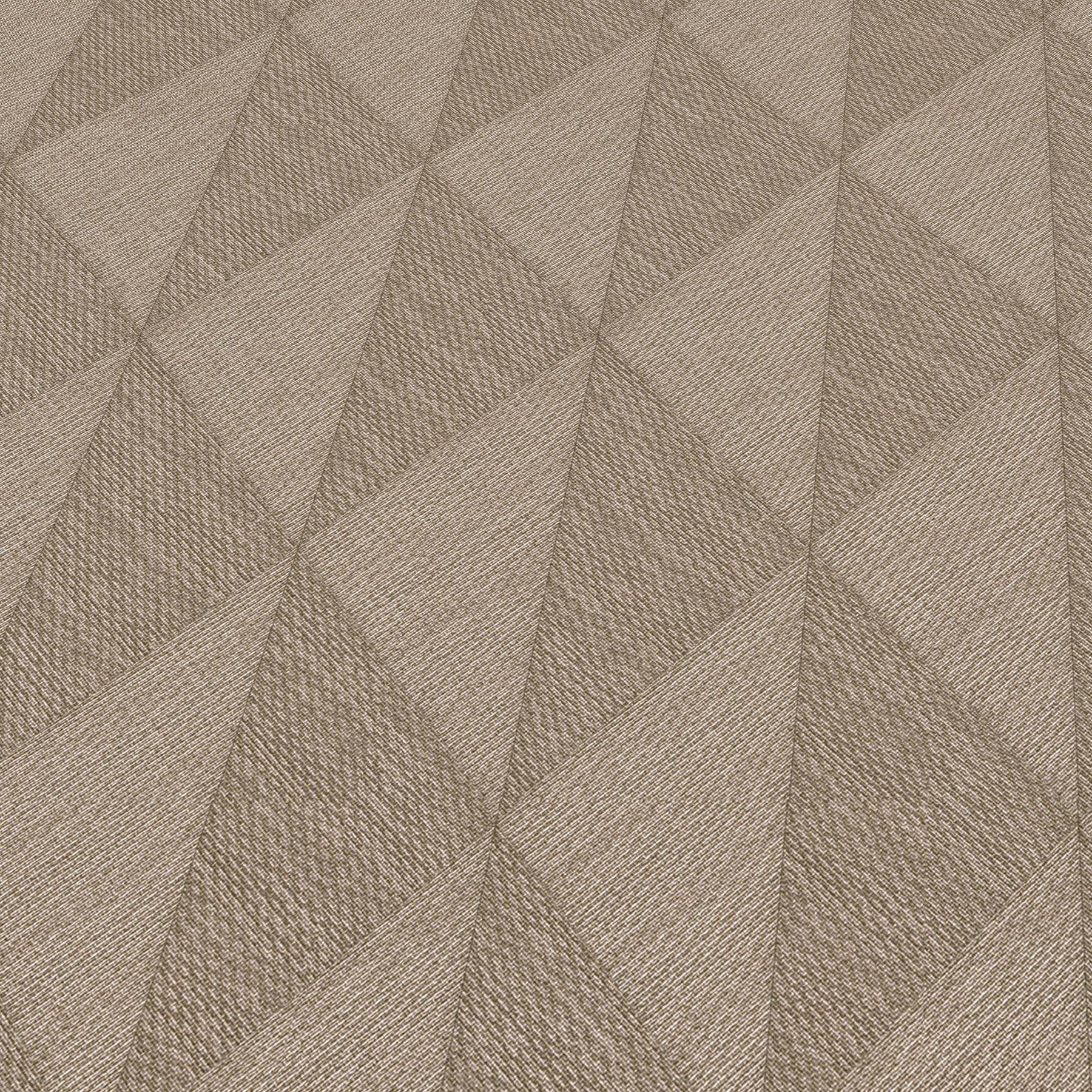Woven Diamond Whisper Wallpaper in brown color - pattern number 8413-VRFW-AC2 - by Veer Decor in the Veer Decor 2025 Collection collection