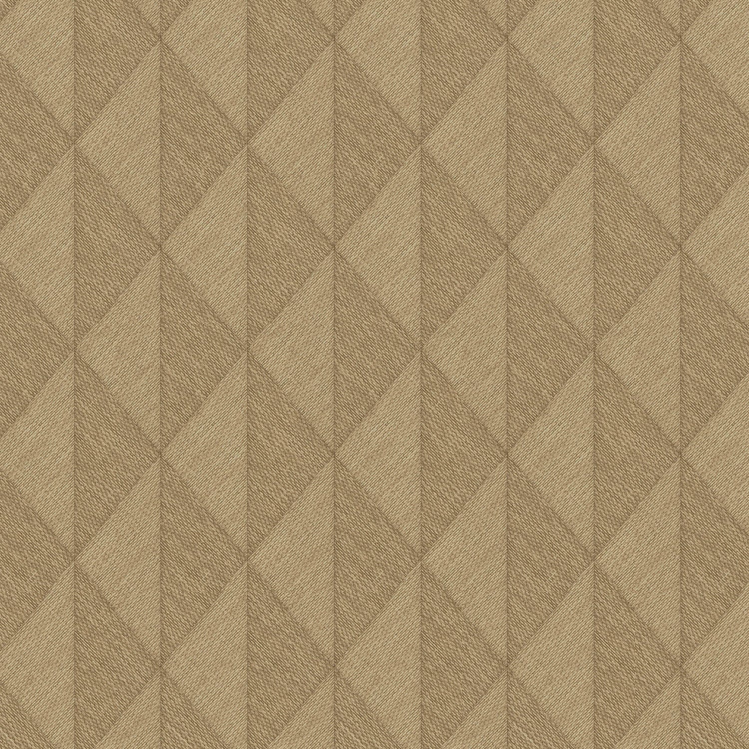 Woven Diamond Whisper Wallpaper in yellow color - pattern number 8413-VRFW-AC3 - by Veer Decor in the Veer Decor 2025 Collection collection