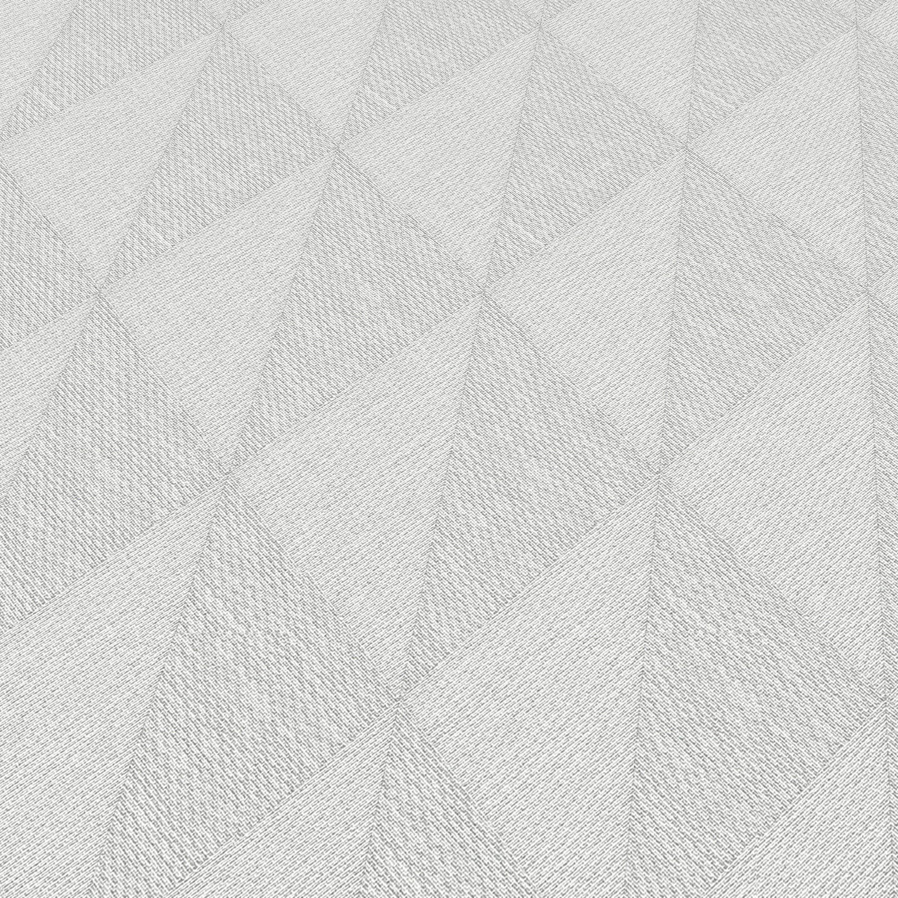 Woven Diamond Whisper Wallpaper in gray color - pattern number 8413-VRFW-AC4 - by Veer Decor in the Veer Decor 2025 Collection collection