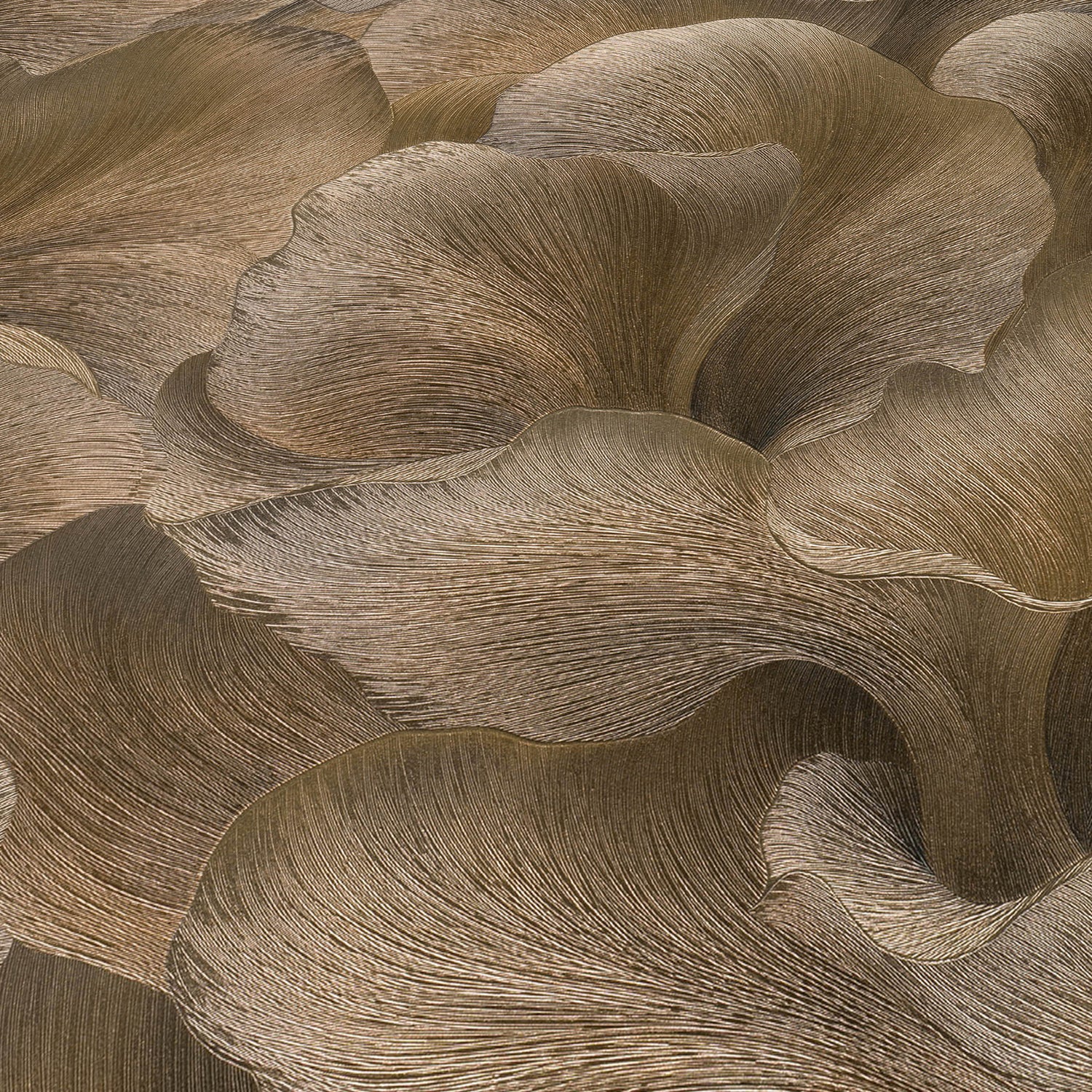 Floral Glow Wallpaper in brown color - pattern number 8413-VRFW-AF2 - by Veer Decor in the Veer Decor 2025 Collection collection