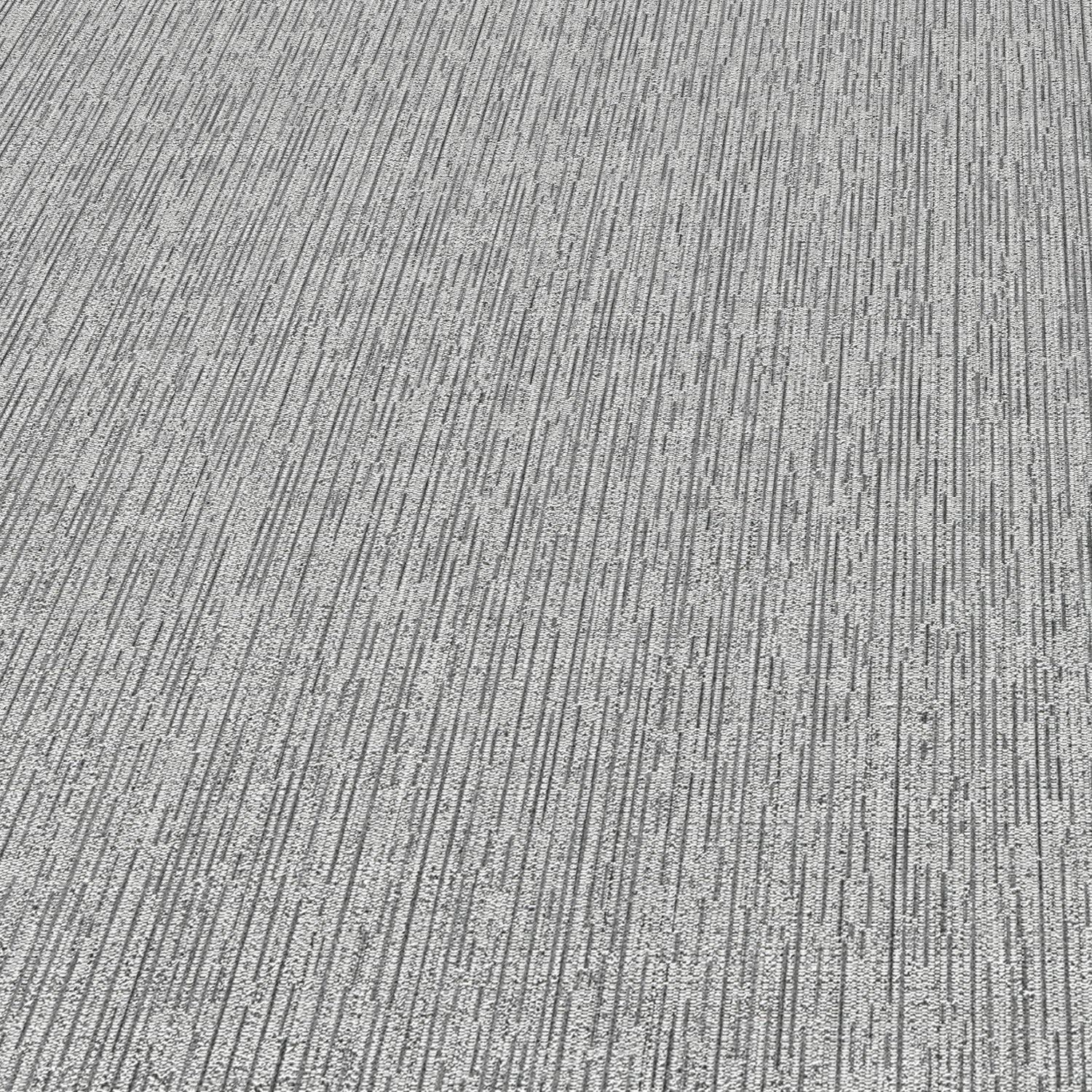 Soft Loom Stria Wallpaper in silver color - pattern number 8413-VRFW-AI8 - by Veer Decor in the Veer Decor 2025 Collection collection