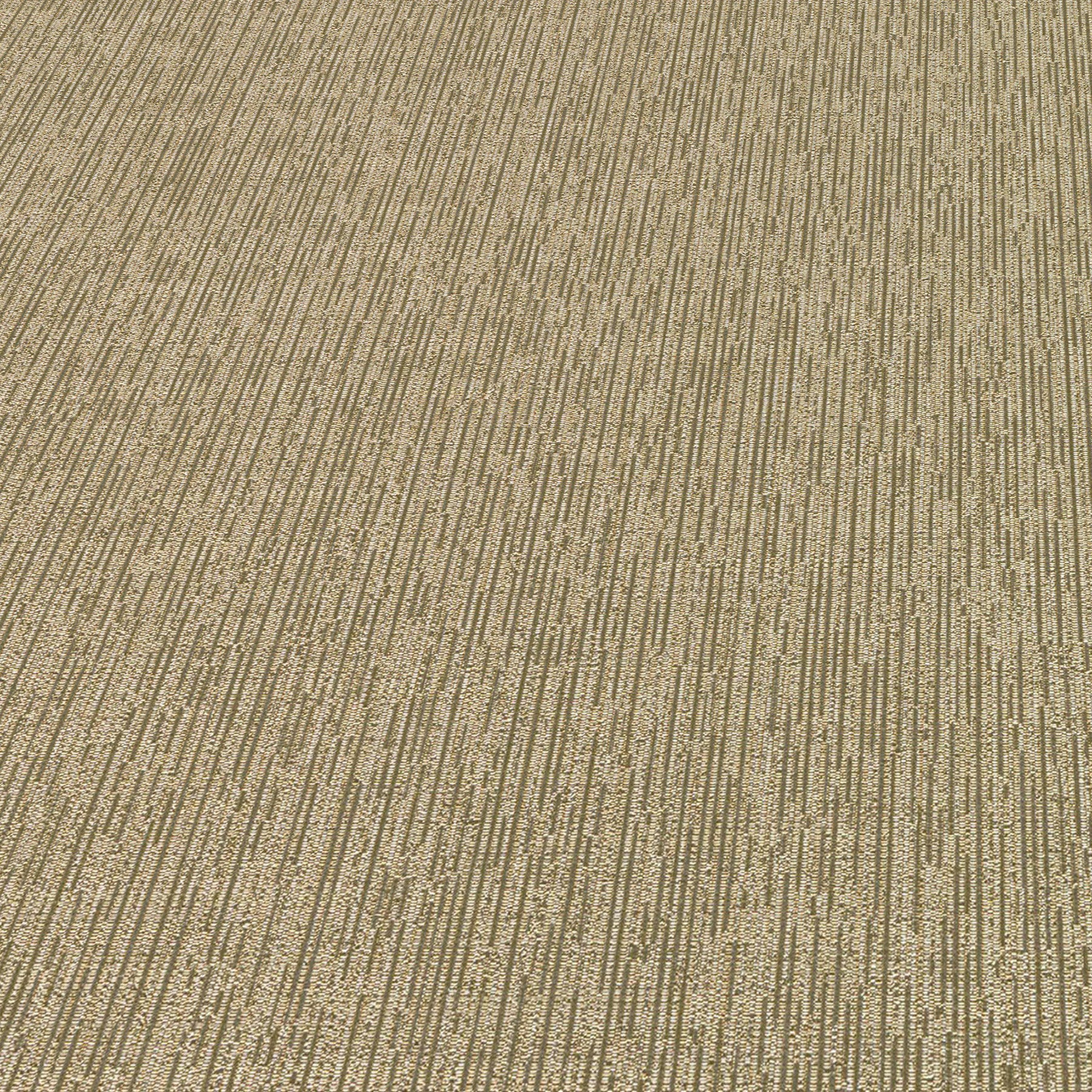 Soft Loom Stria Wallpaper in gold color - pattern number 8413-VRFW-AI9 - by Veer Decor in the Veer Decor 2025 Collection collection