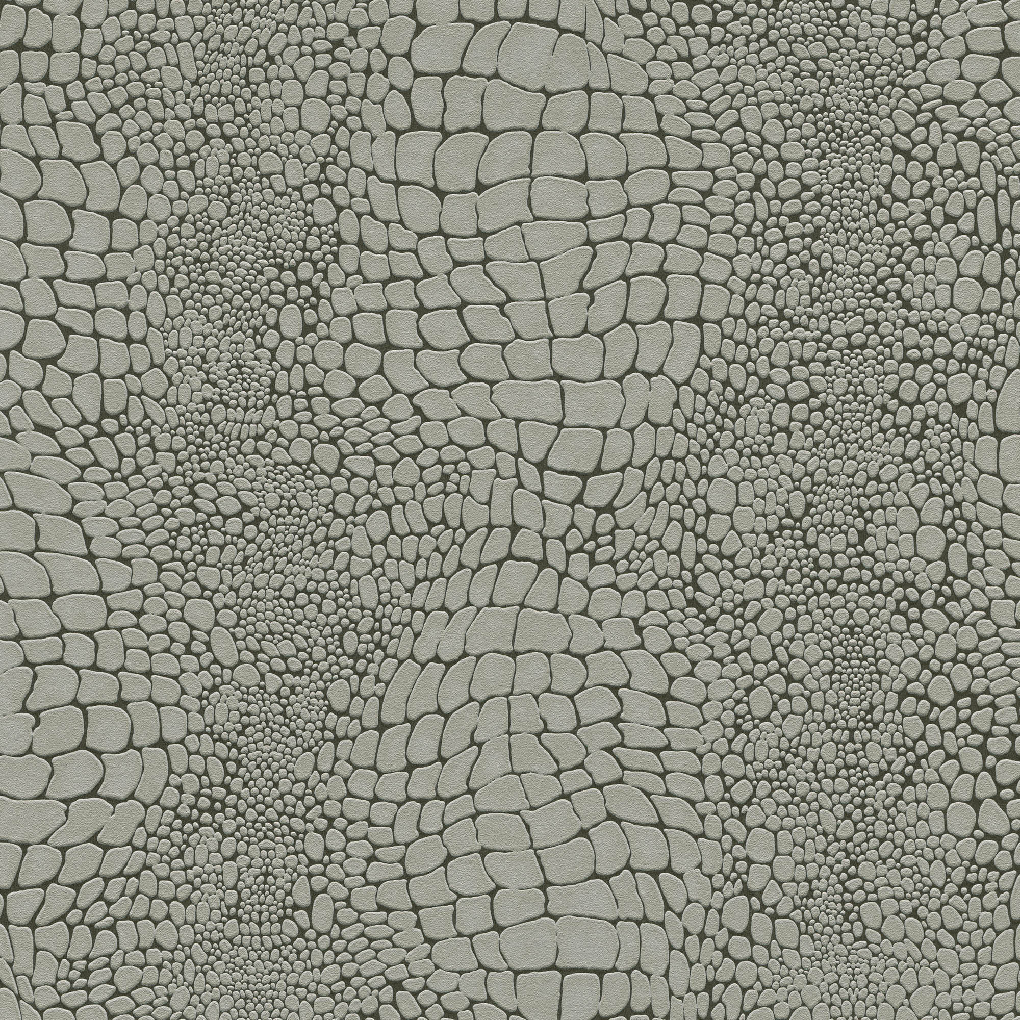 Scala Crocodile Skin Wallpaper in brown color - pattern number 8414-VRINC-AA1 - by Veer Decor in the Veer Decor 2025 Collection collection