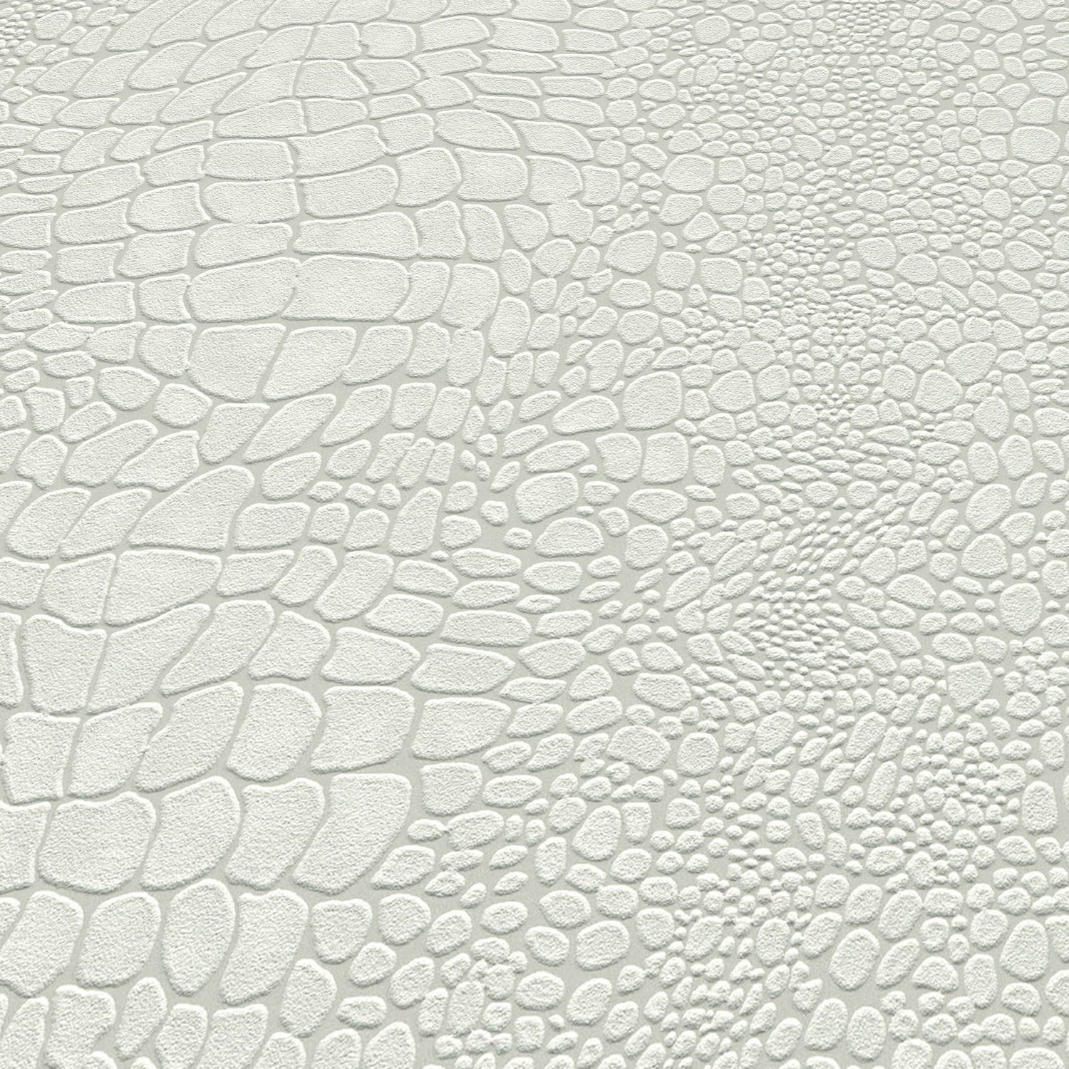 Scala Crocodile Skin Wallpaper in cream color - pattern number 8414-VRINC-AA2 - by Veer Decor in the Veer Decor 2025 Collection collection