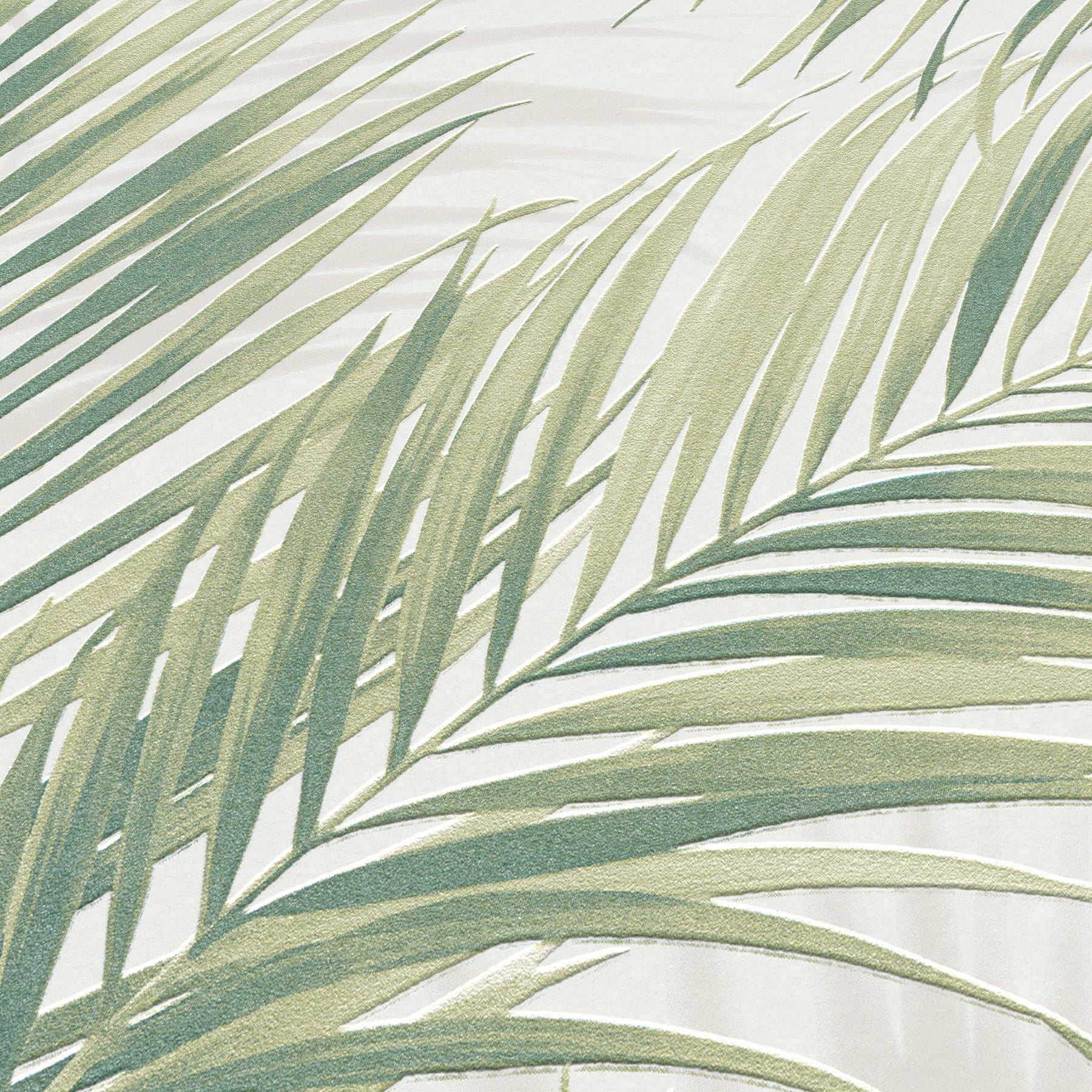 Calvado Palm Wallpaper in green color - pattern number 8414-VRINC-AC2 - by Veer Decor in the Veer Decor 2025 Collection collection