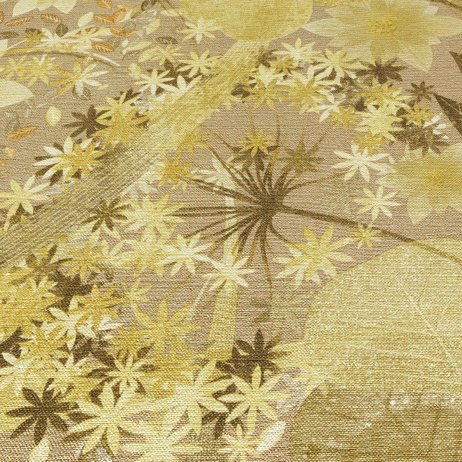 Secret Grove Wallpaper in yellow color - pattern number 8415-VRSG-AB2 - by Veer Decor in the Veer Decor 2025 Collection collection