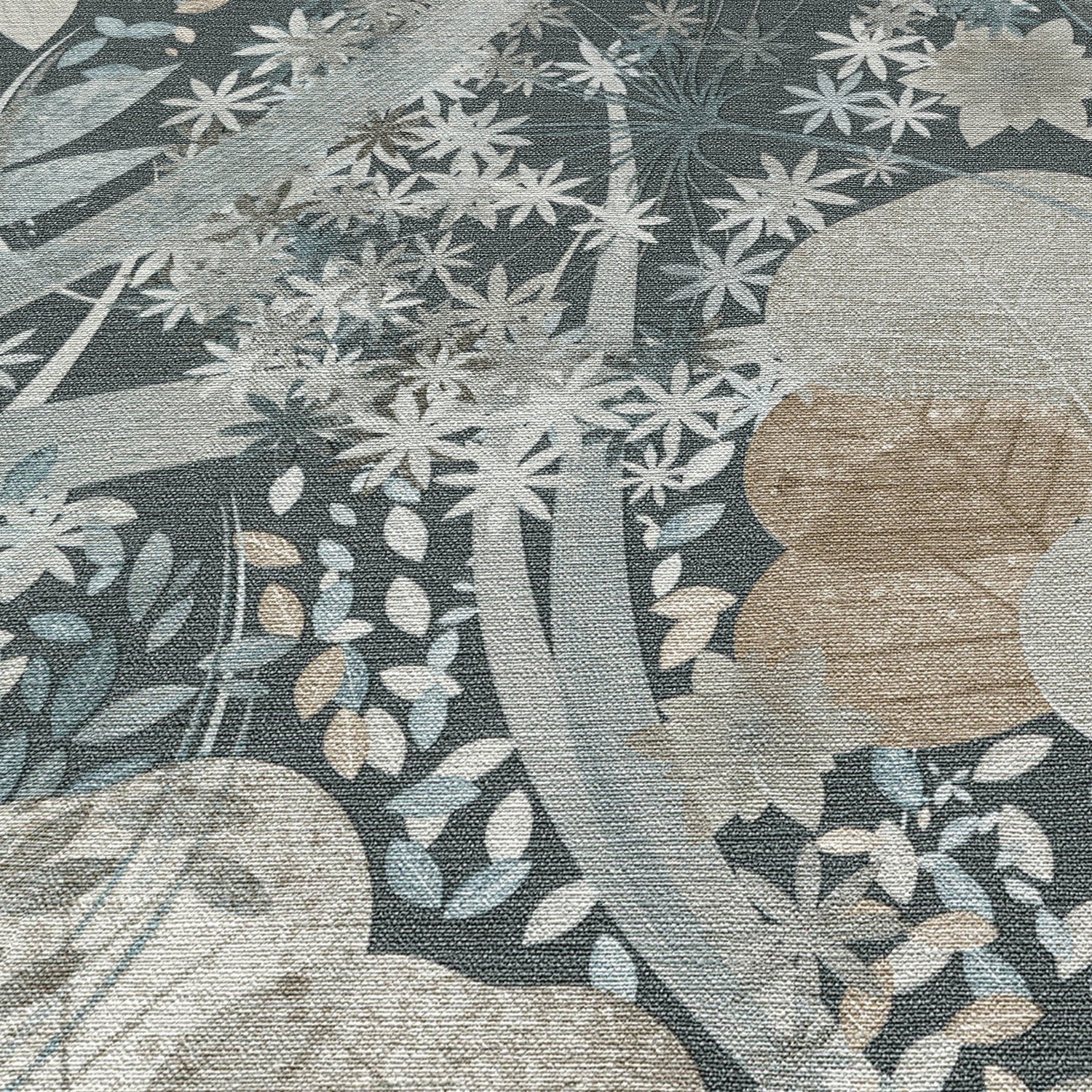 Secret Grove Wallpaper in navy color - pattern number 8415-VRSG-AB6 - by Veer Decor in the Veer Decor 2025 Collection collection
