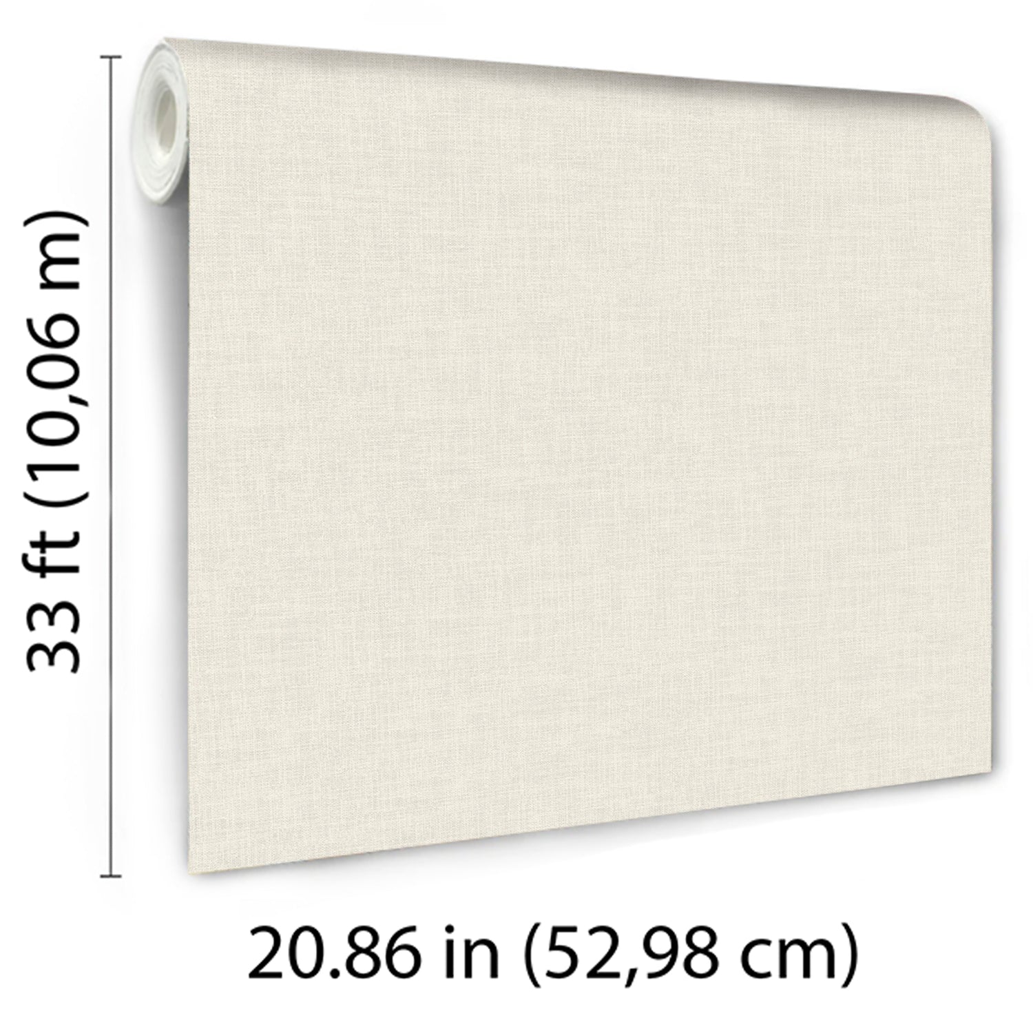 Antibes Linen Weave Texture Wallpaper in cream color - pattern number 8421-ANT-AA2 - by Veer Decor in the Veer Decor 2025 Collection collection