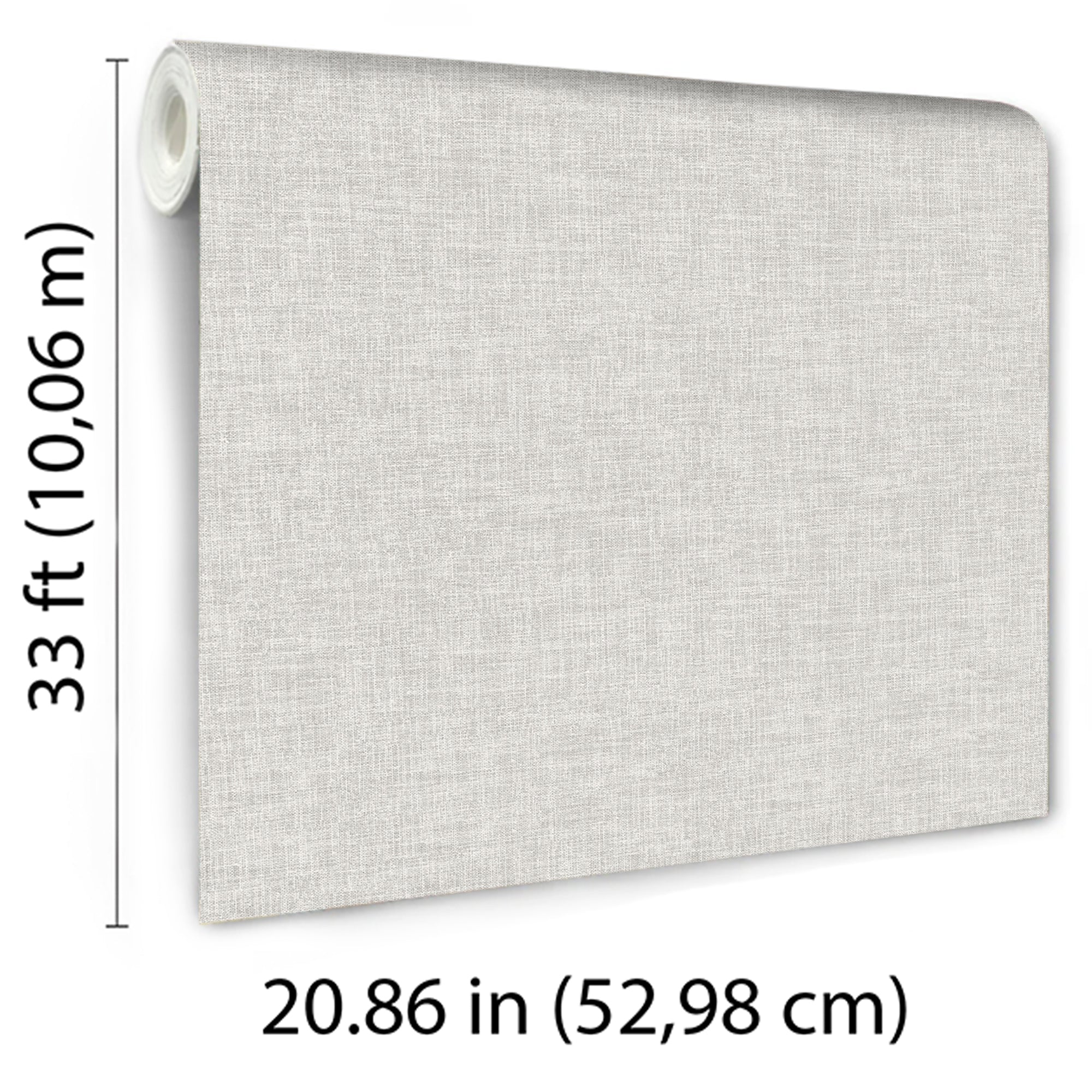 Antibes Linen Weave Texture Wallpaper in light gray color - pattern number 8421-ANT-AA4 - by Veer Decor in the Veer Decor 2025 Collection collection