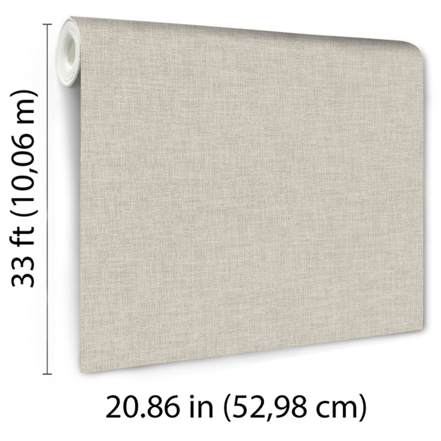 Antibes Linen Weave Texture Wallpaper in taupe color - pattern number 8421-ANT-AA5 - by Veer Decor in the Veer Decor 2025 Collection collection