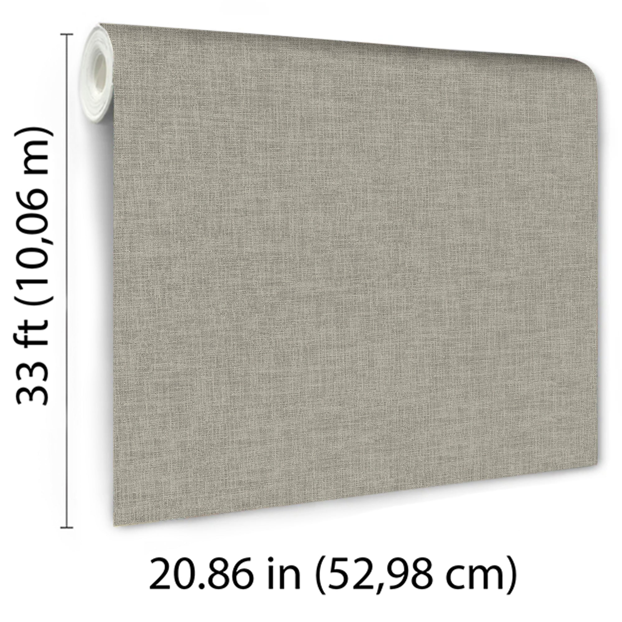 Antibes Linen Weave Texture Wallpaper in tan color - pattern number 8421-ANT-AA7 - by Veer Decor in the Veer Decor 2025 Collection collection