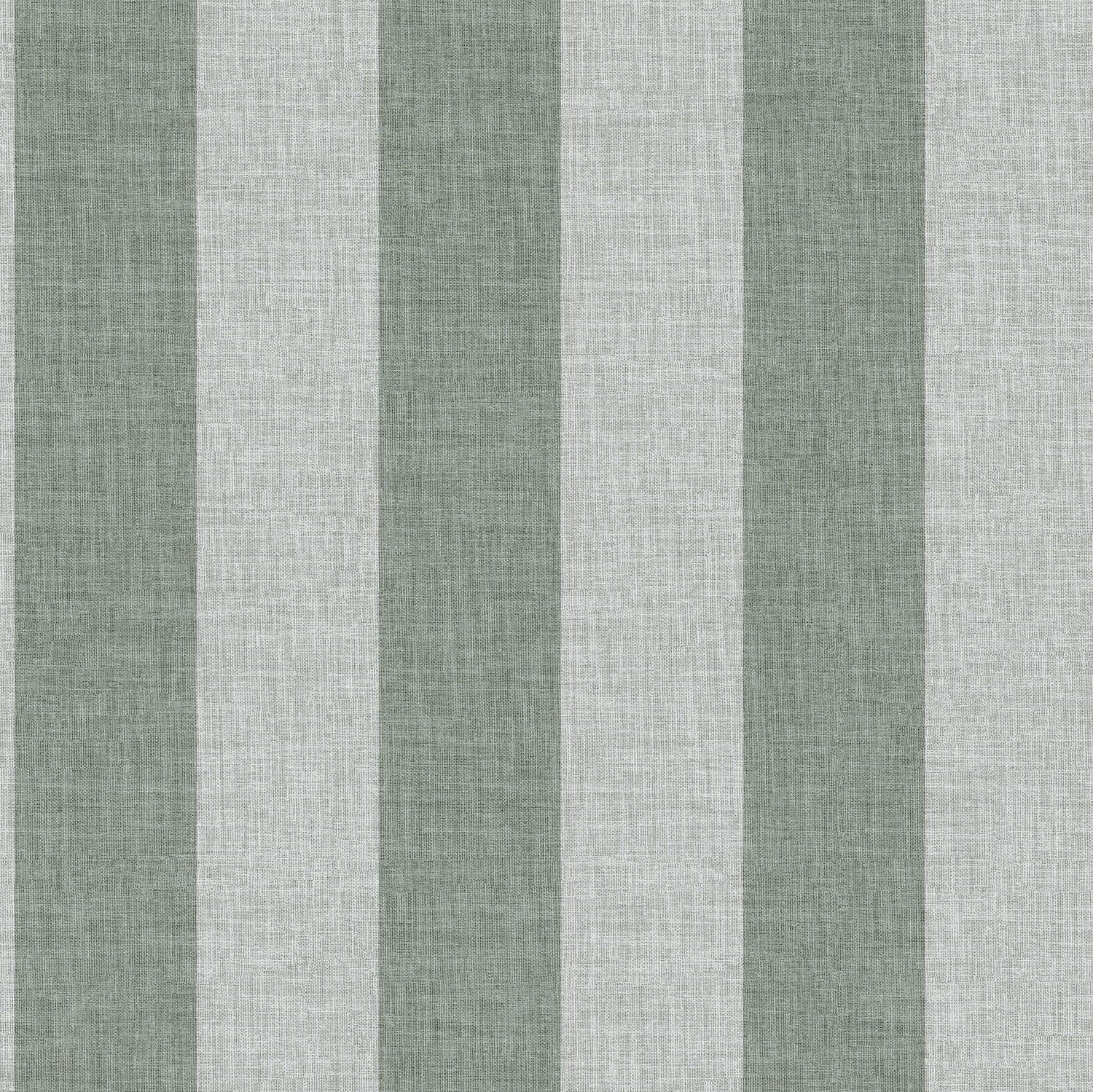 Antibes Linen Stripes Wallpaper in green color - pattern number 8421-ANT-AB3 - by Veer Decor in the Veer Decor 2025 Collection collection