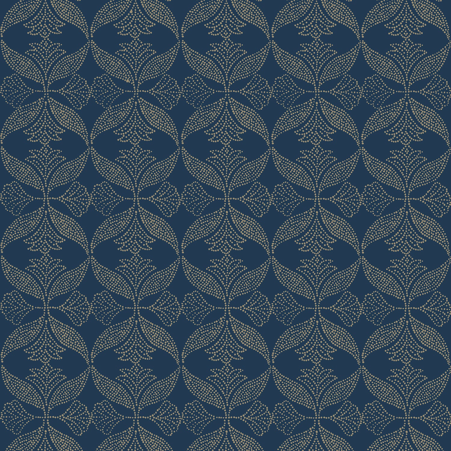 Ornament Wallpaper in navy color - pattern number 8421-ANT-AD3 - by Veer Decor in the Veer Decor 2025 Collection collection