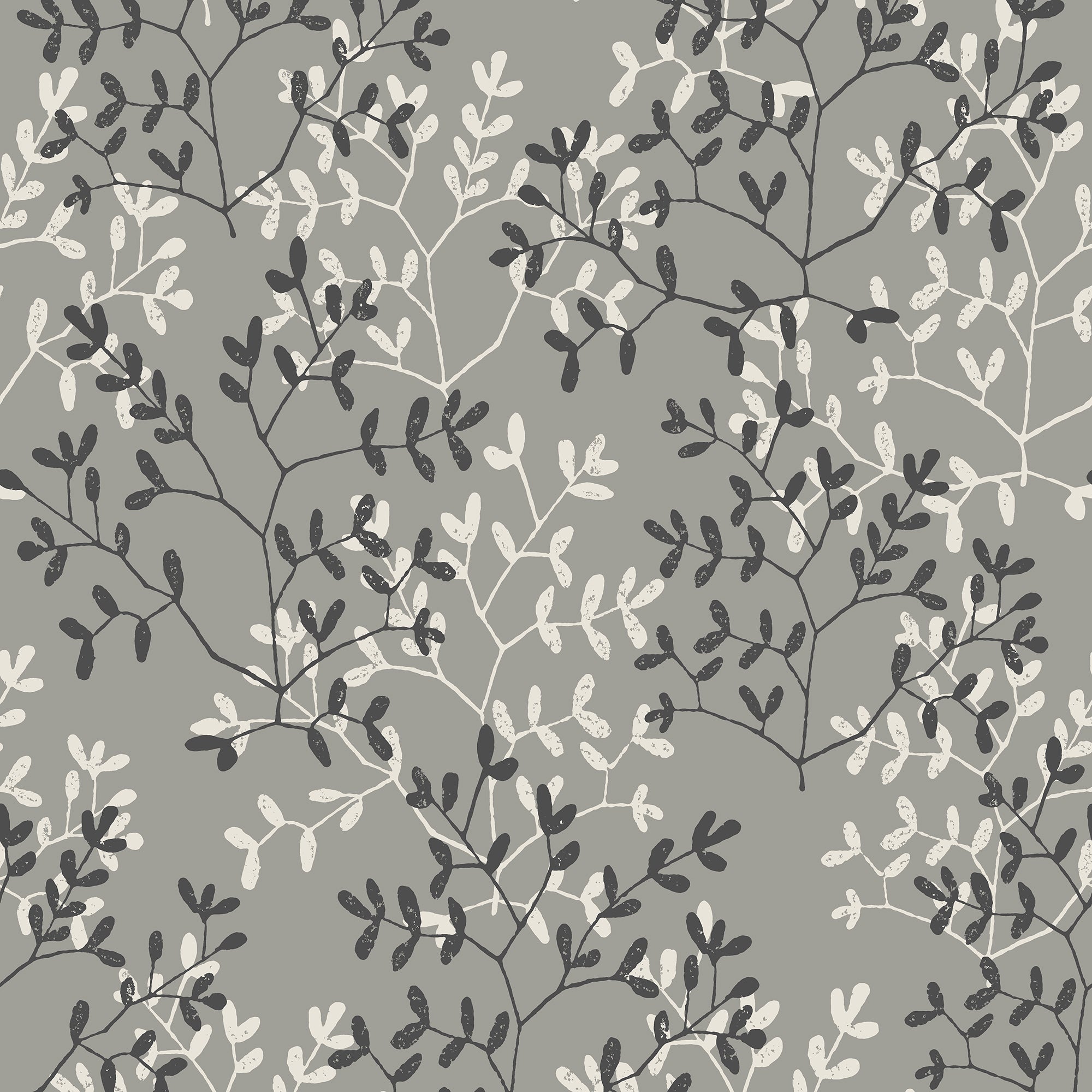 Antibes Branches Wallpaper in gray color - pattern number 8421-ANT-AF3 - by Veer Decor in the Veer Decor 2025 Collection collection