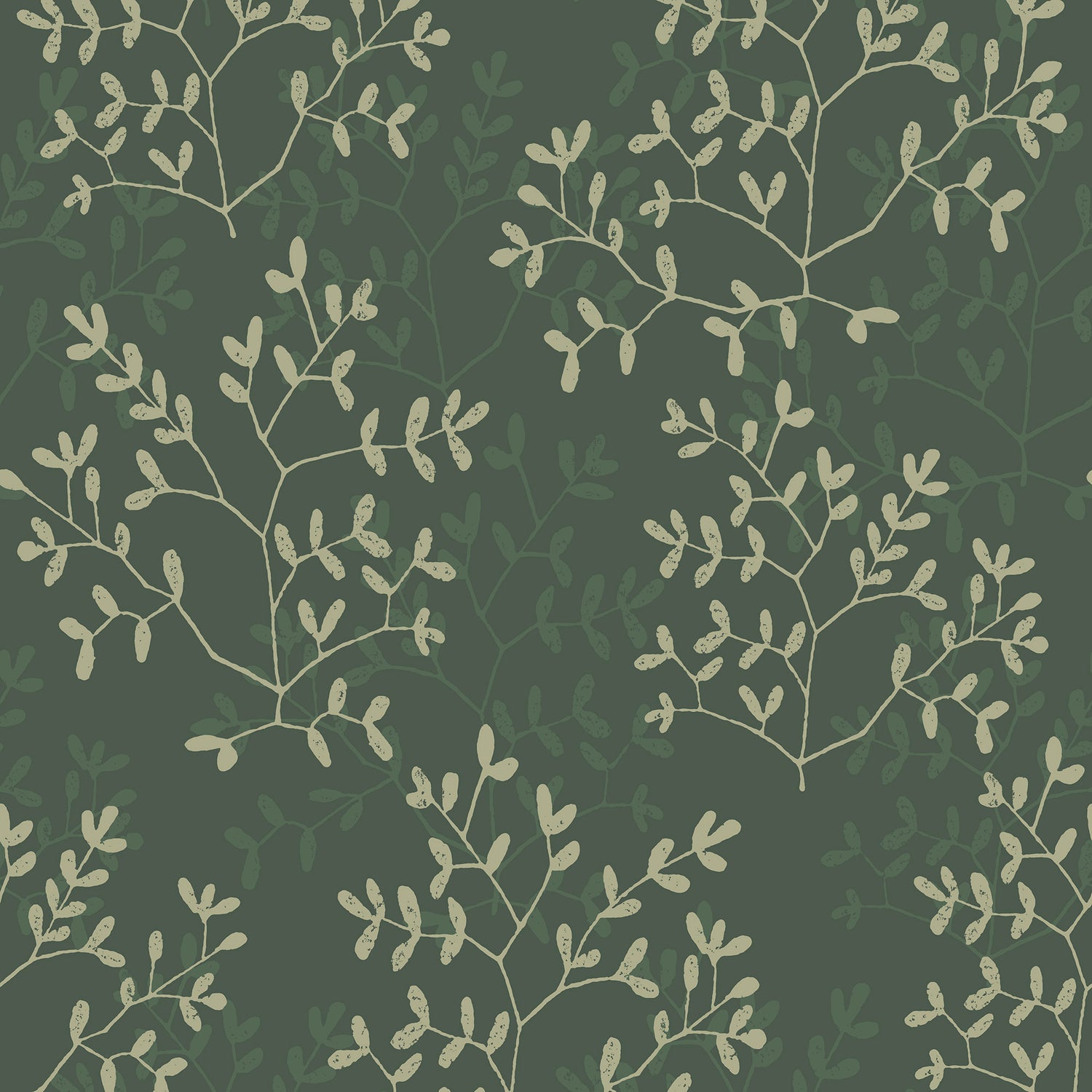 Antibes Branches Wallpaper in green color - pattern number 8421-ANT-AF4 - by Veer Decor in the Veer Decor 2025 Collection collection