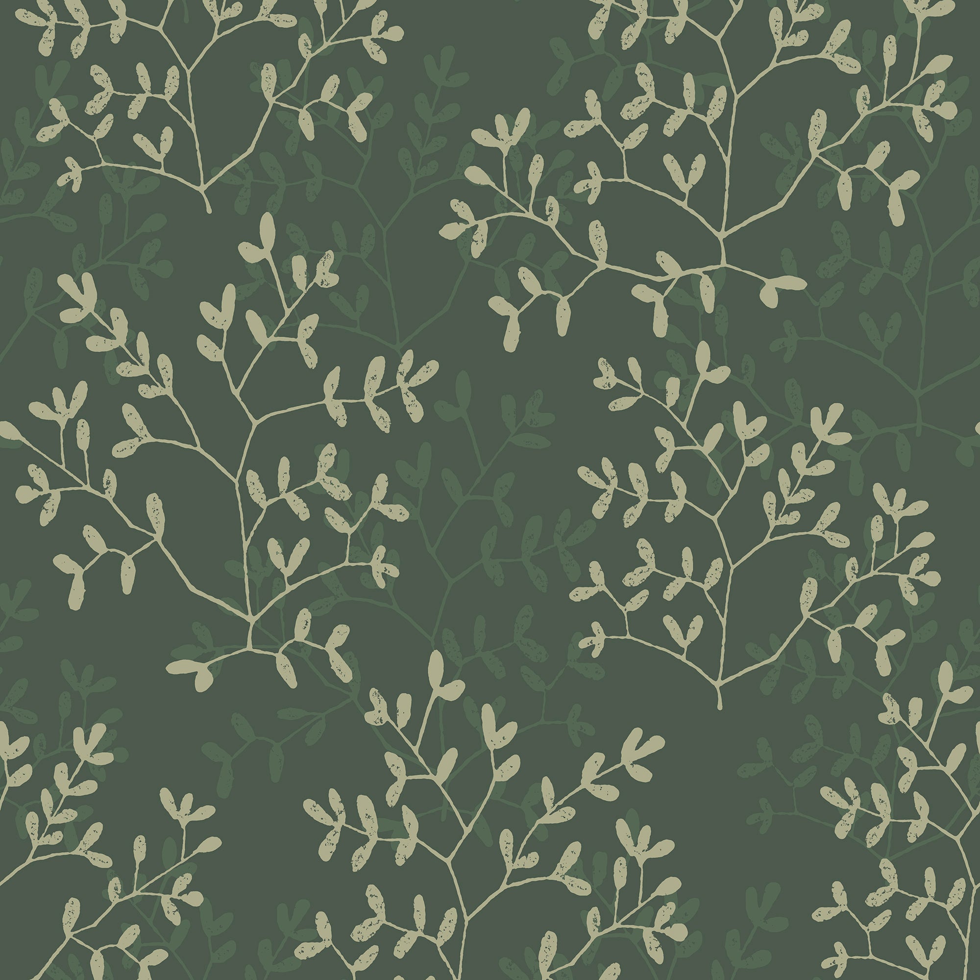 Antibes Branches Wallpaper in green color - pattern number 8421-ANT-AF4 - by Veer Decor in the Veer Decor 2025 Collection collection