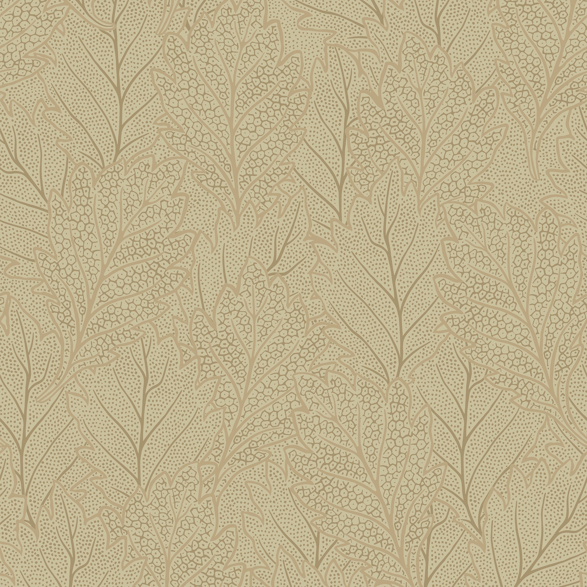 Quercus Leaves Wallpaper in green color - pattern number 8421-ANT-AG2 - by Veer Decor in the Veer Decor 2025 Collection collection