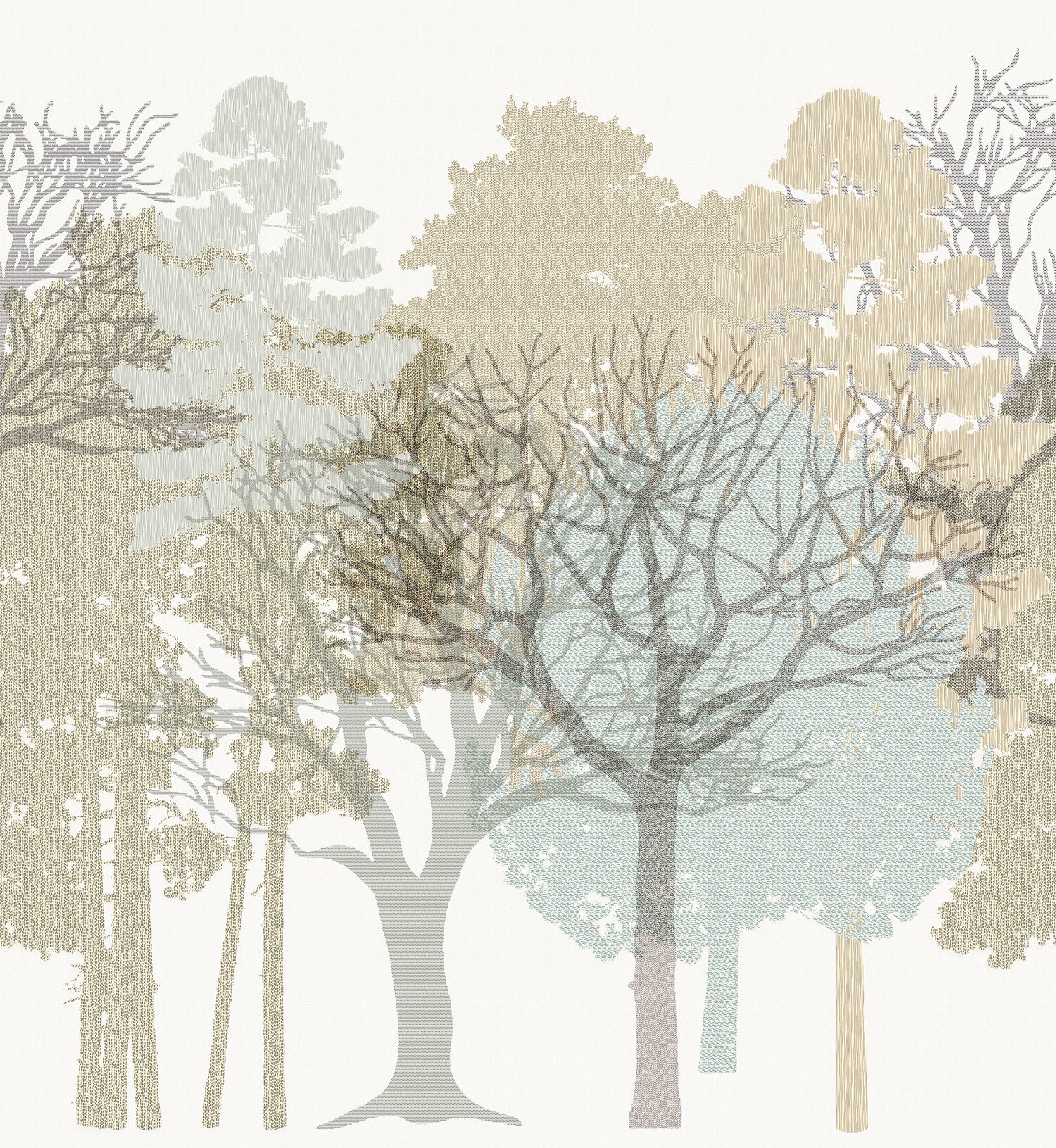 Antibes Nature Mural in beige color - pattern number 8421-ANT-AJ1 - by Veer Decor in the Veer Decor 2025 Collection collection