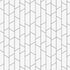 Angle wallpaper in black on white color - pattern number 8821 - by Schumacher in the Borastapeter collection