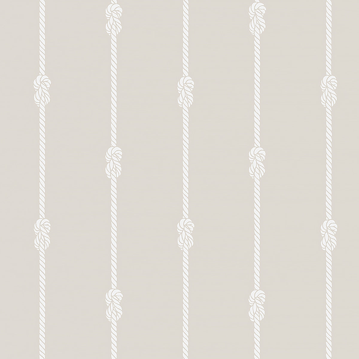Knot Stripe wallpaper in sand color - pattern number 8859 - by Schumacher in the Borastapeter collection