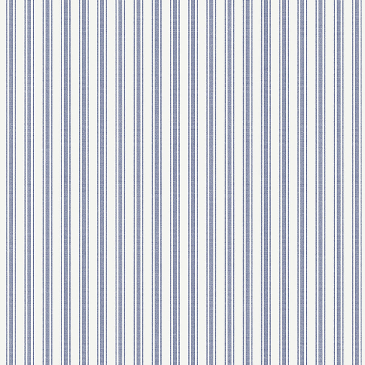 Aspo Stripe wallpaper in blue color - pattern number 8870 - by Schumacher in the Borastapeter collection