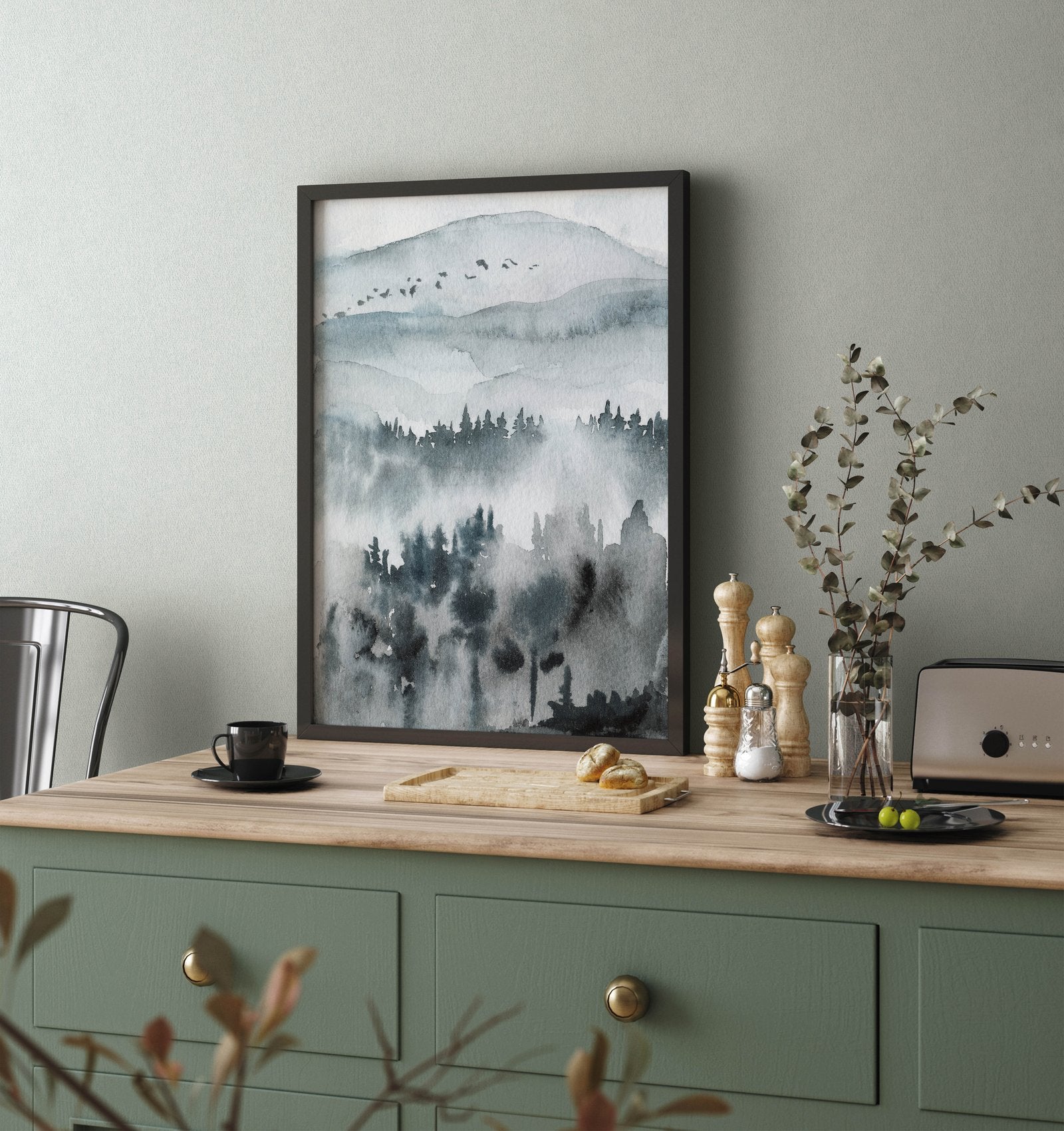 Fibre wallpaper in blue color - pattern number EN91921 - by Galerie in the Energy collection