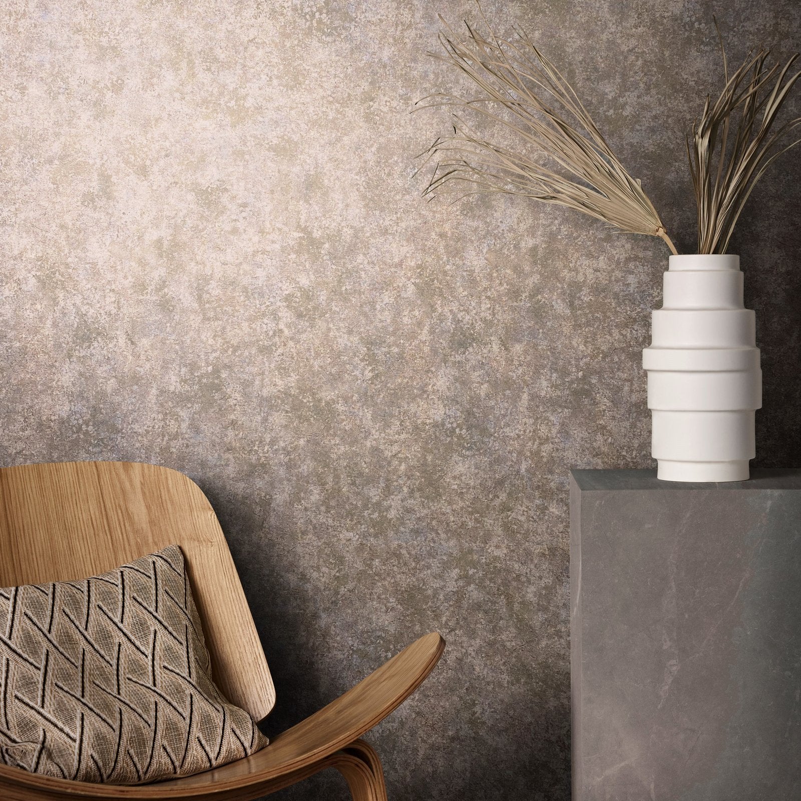 Clay wallpaper in pink color - pattern number EN91926 - by Galerie in the Energy collection
