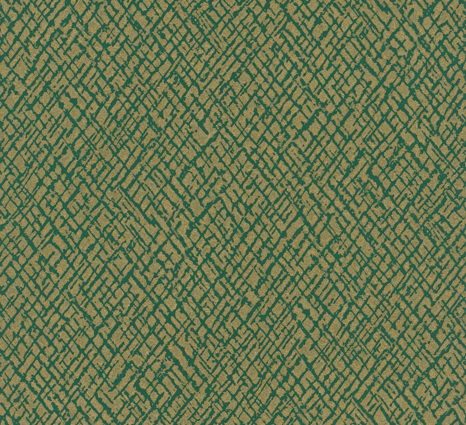 Crosshatch wallpaper in gold color - pattern number EN91941 - by Galerie in the Energy collection