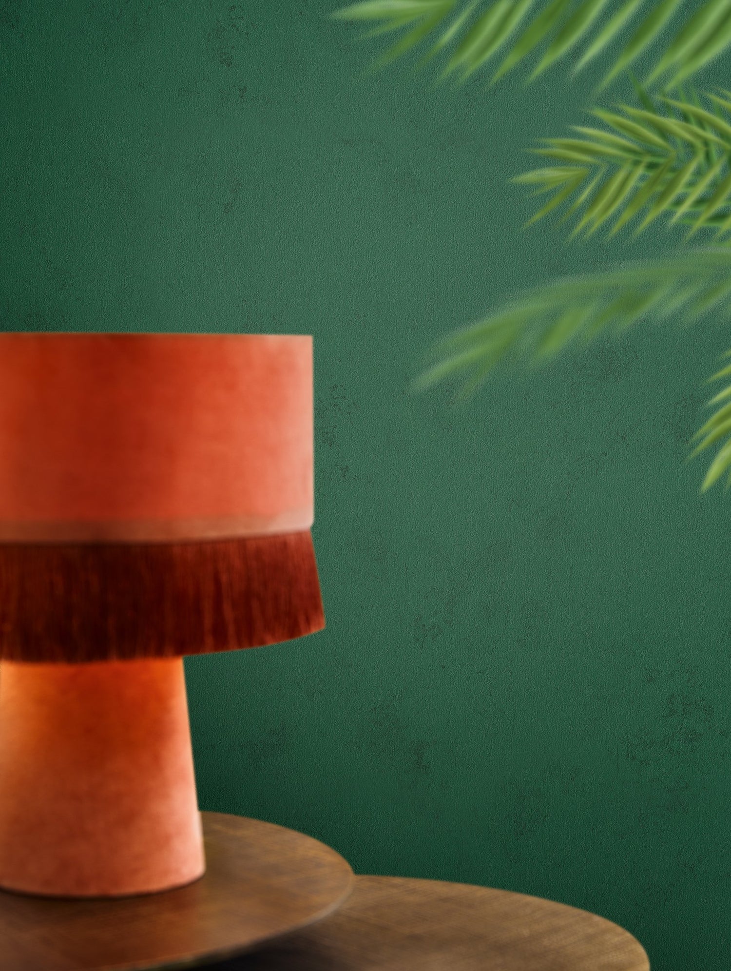 Arid wallpaper in green color - pattern number EN91942 - by Galerie in the Energy collection