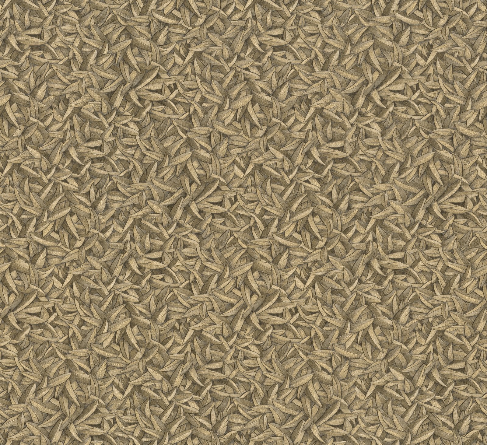 Leaves wallpaper in rose gold color - pattern number EN91949 - by Galerie in the Energy collection