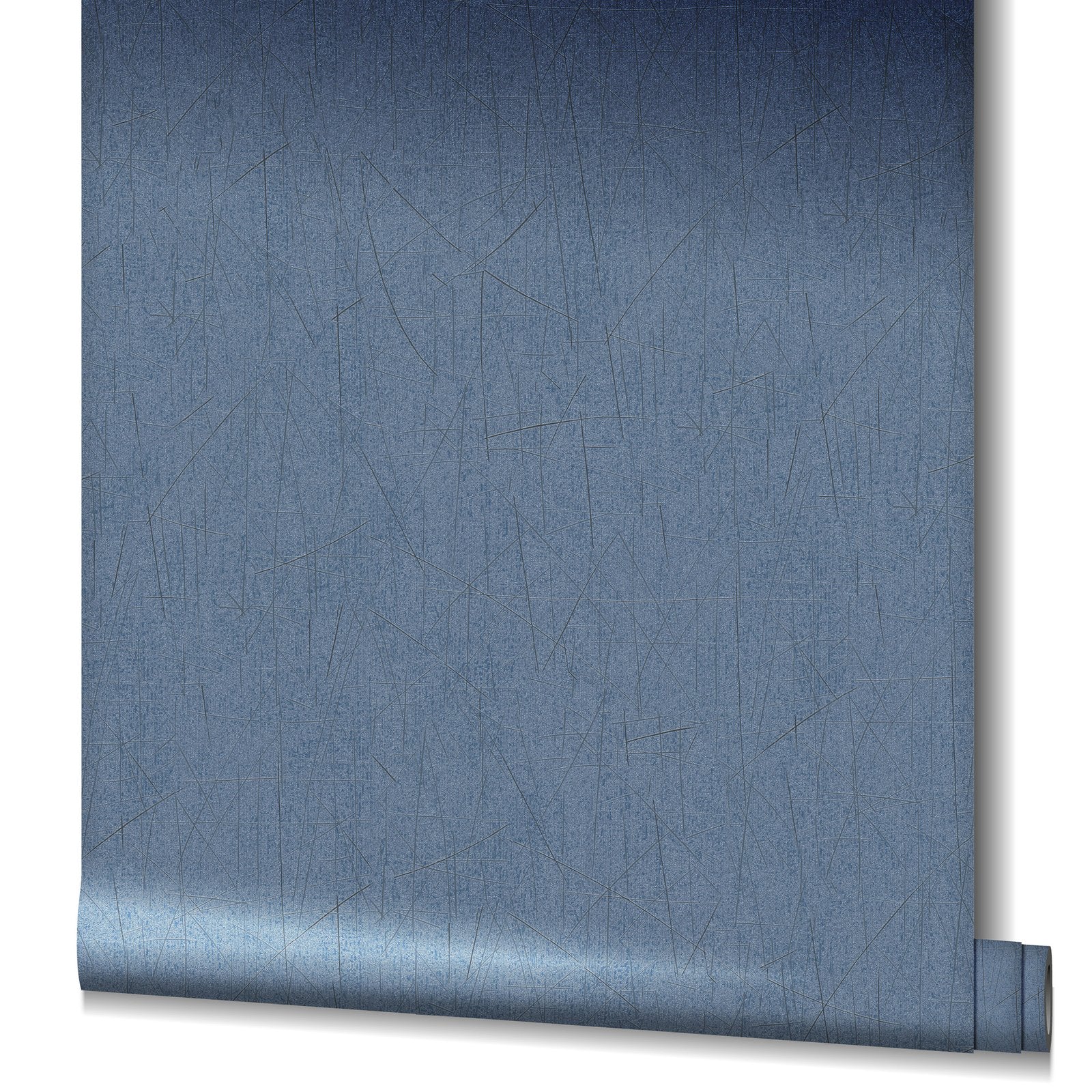 Scored wallpaper in blue color - pattern number EN91959 - by Galerie in the Energy collection