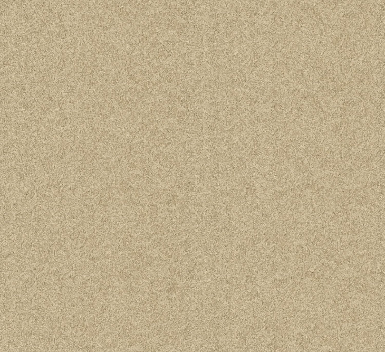 Floral wallpaper in gold color - pattern number EN91967 - by Galerie in the Energy collection
