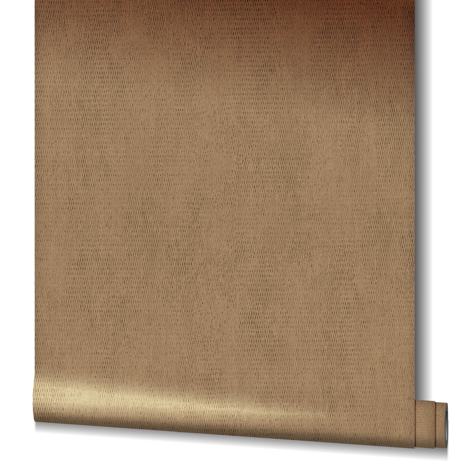Twill wallpaper in bronze brown color - pattern number EN91984 - by Galerie in the Energy collection