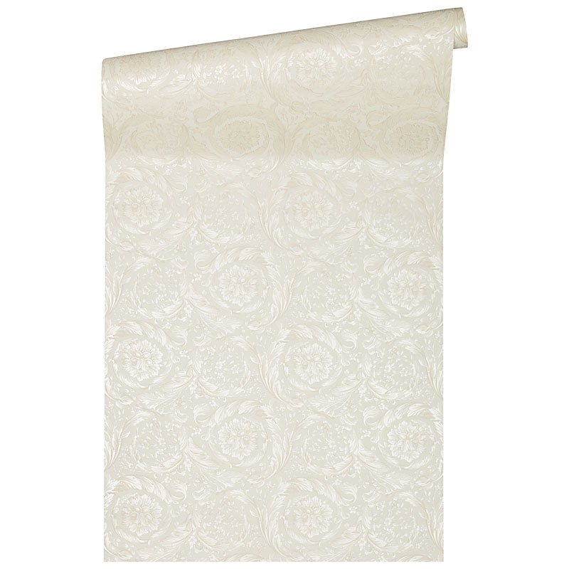 Allegro wallpaper in cotton color - pattern number 935832X - by Seabrook in the Versace Volume 5 collection
