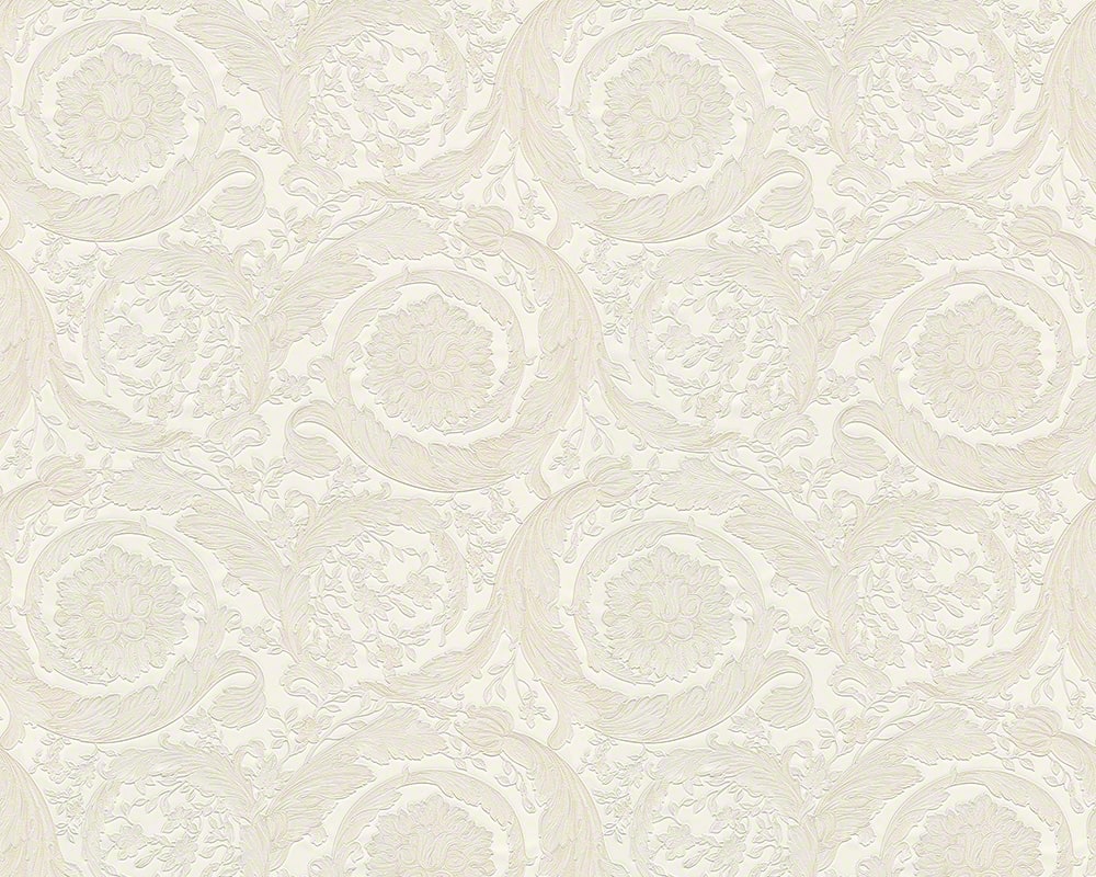 Allegro wallpaper in cotton color - pattern number 935832X - by Seabrook in the Versace Volume 5 collection