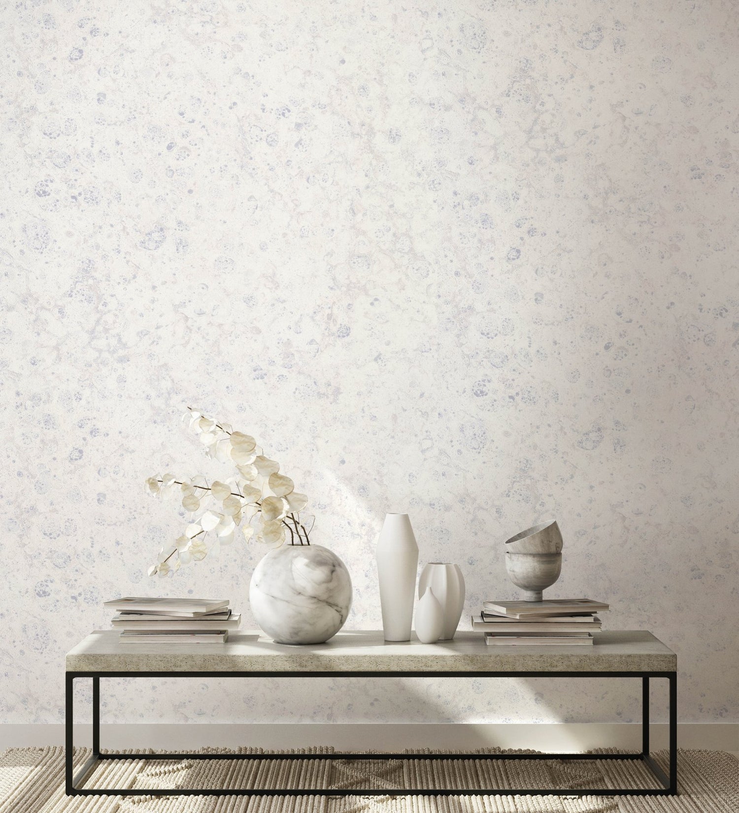 Plain Texture wallpaper in beige color - pattern number AI95011 - by Galerie in the Air collection