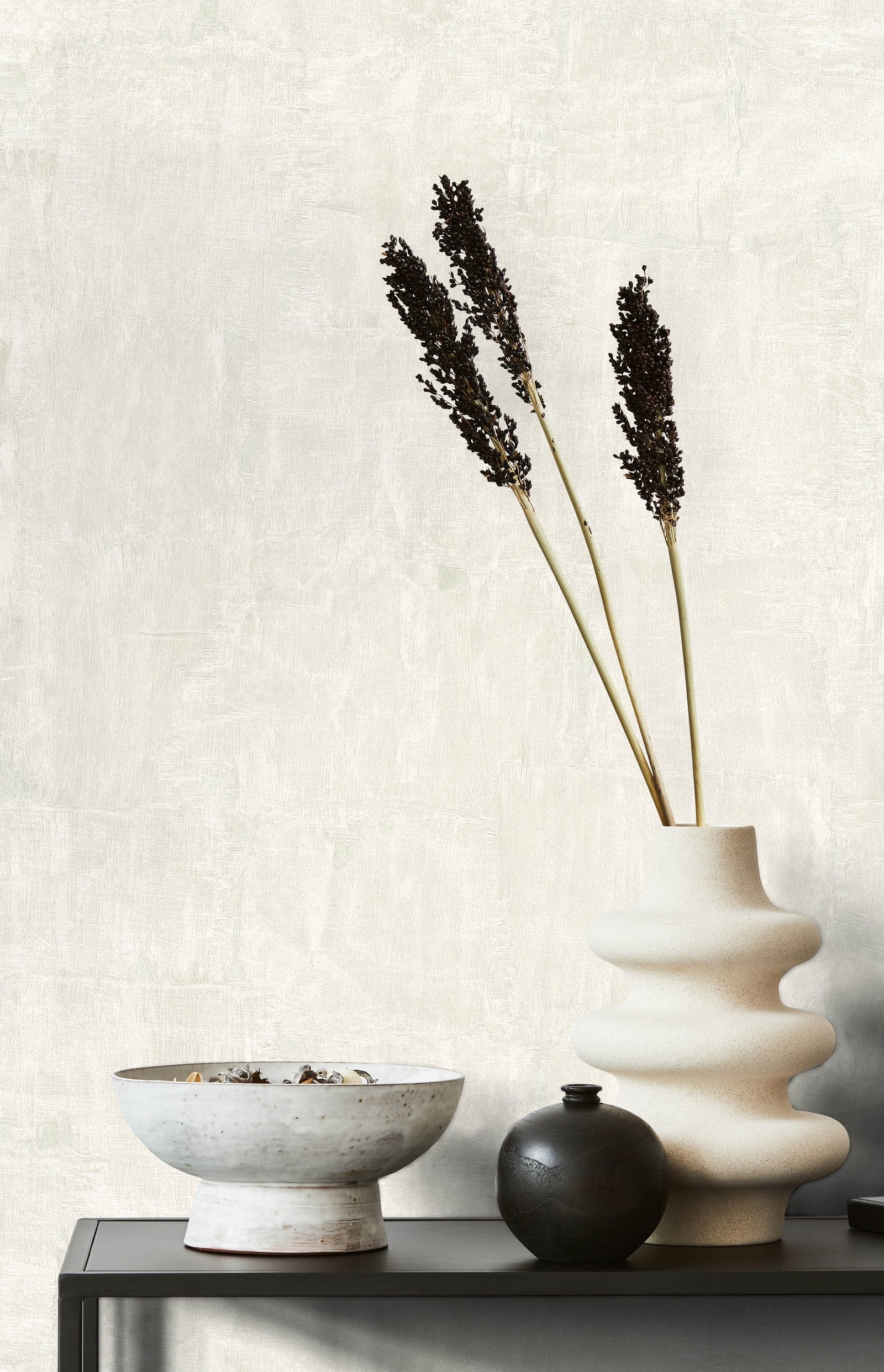 Wood wallpaper in white color - pattern number AI95017 - by Galerie in the Air collection