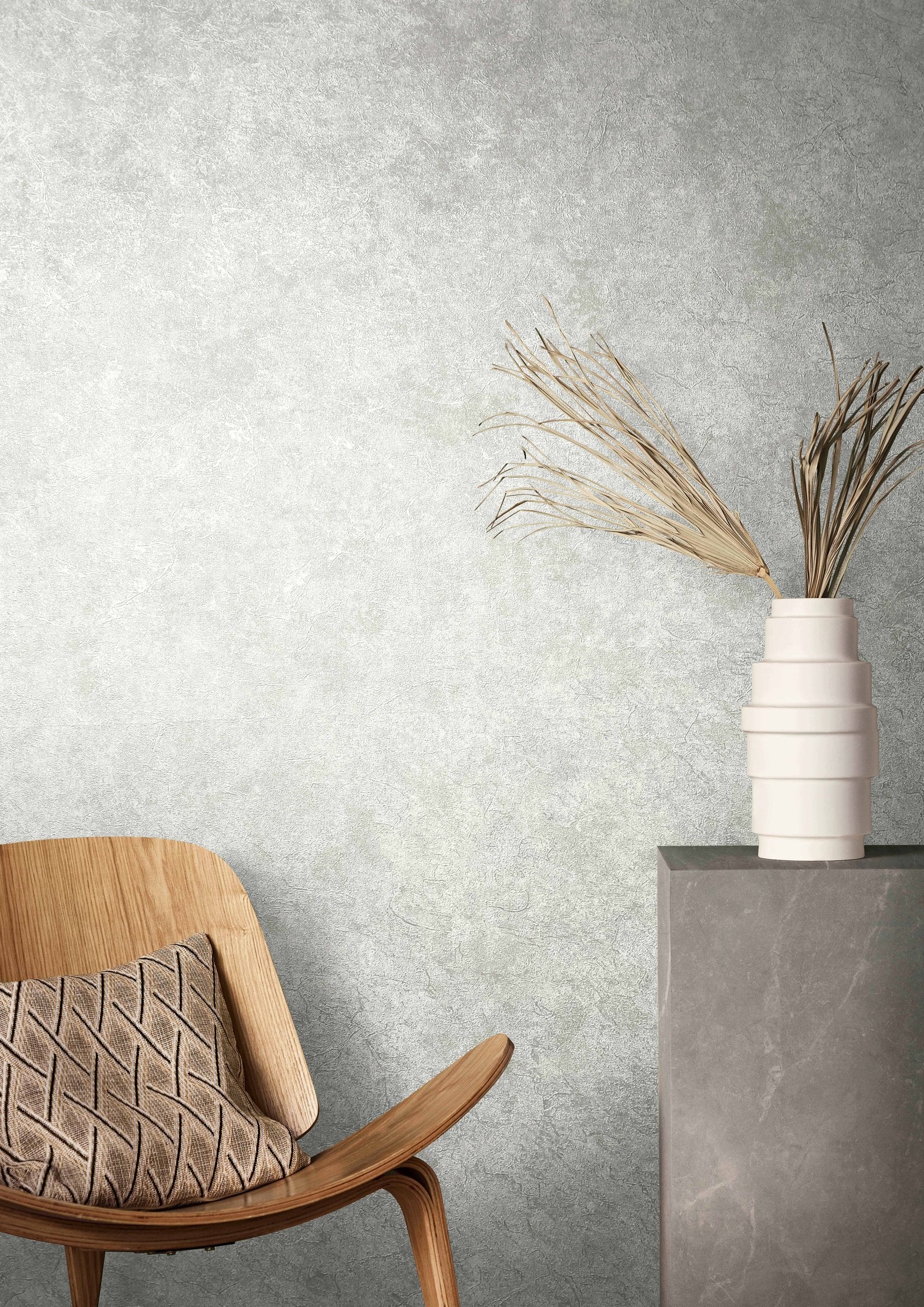 Industrial wallpaper in silver grey color - pattern number AI95021 - by Galerie in the Air collection