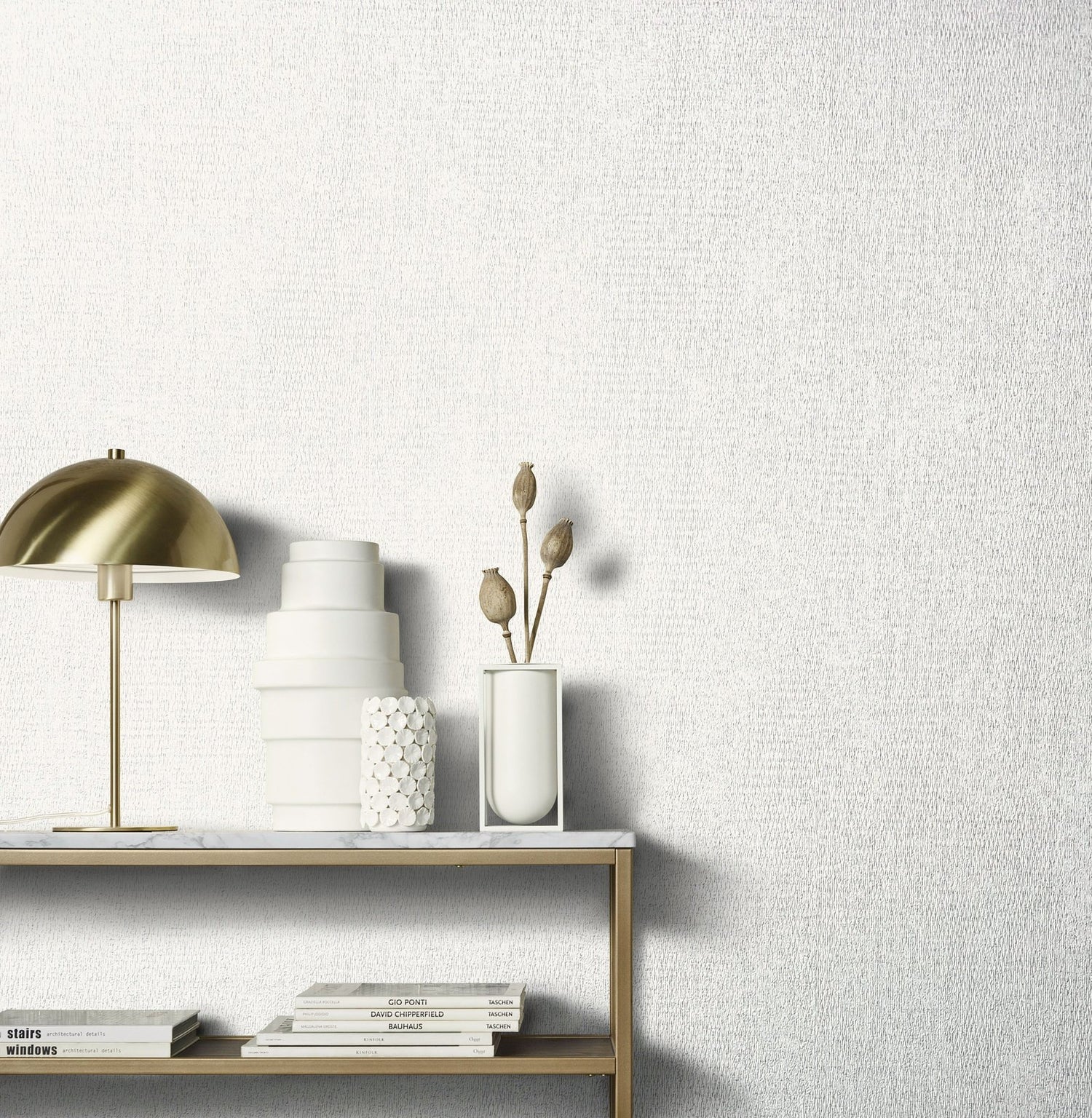 Plain Texture wallpaper in silver grey color - pattern number AI95023 - by Galerie in the Air collection